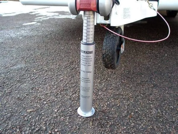 Milenco Tow Ball Weight Scales Nose Weight Gauge Caravan