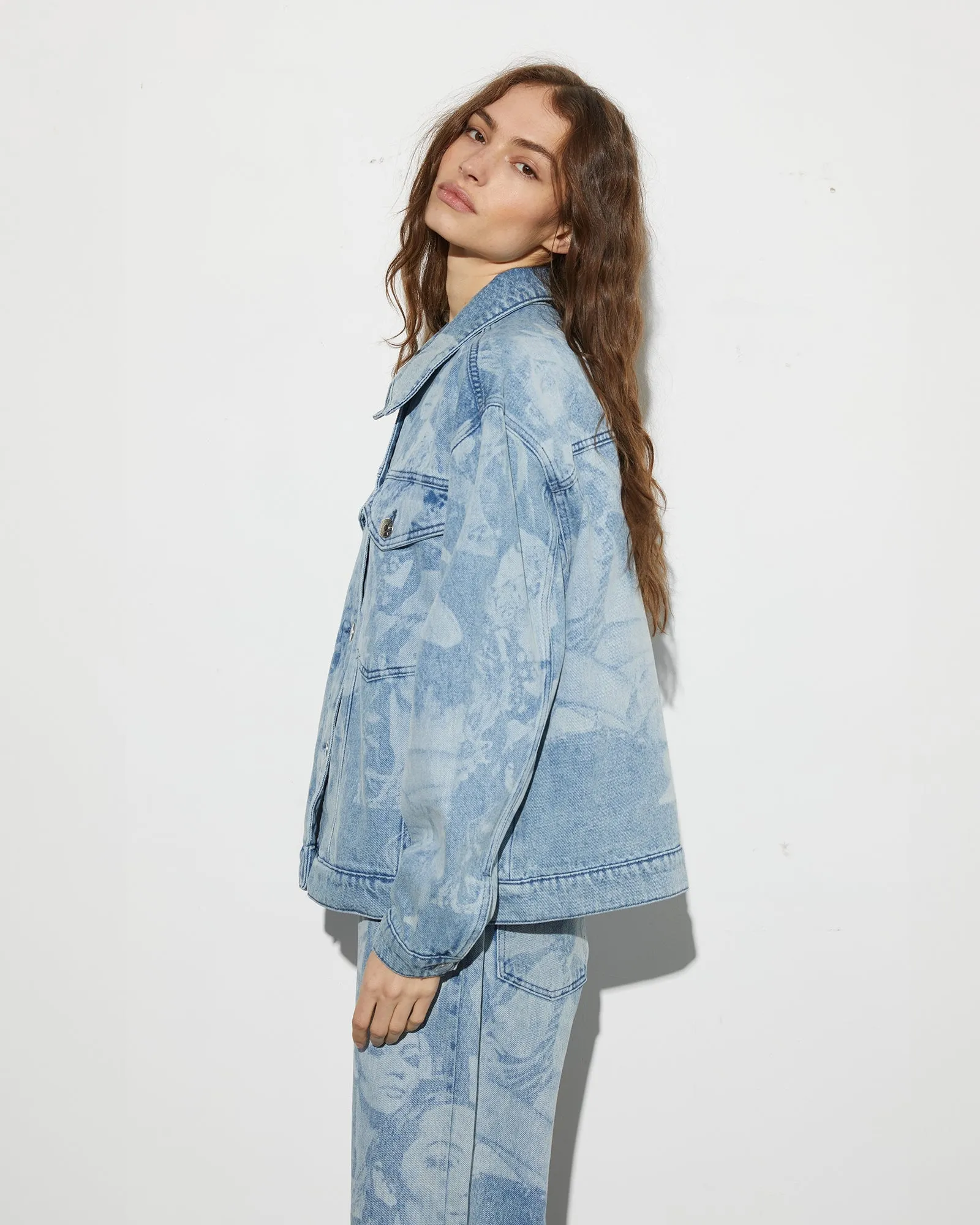 Milko Jacket | Denim blue
