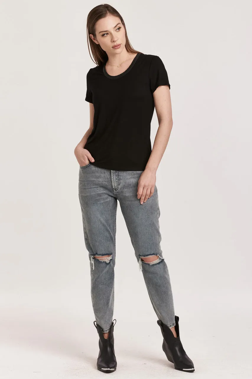 MIRANDA SHORT SLEEVE TOP