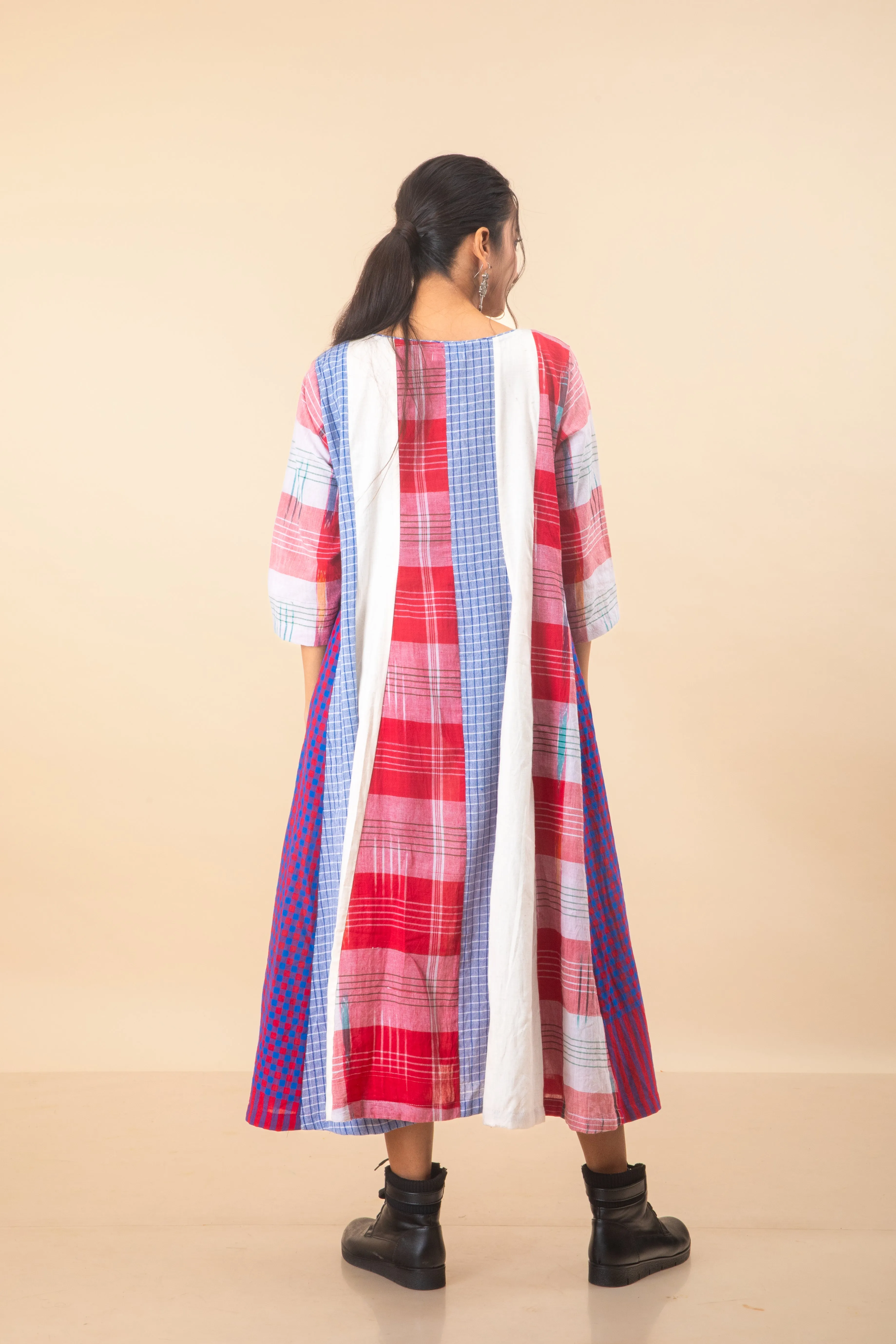 Miss Marvel 16 Panelled Red Dress