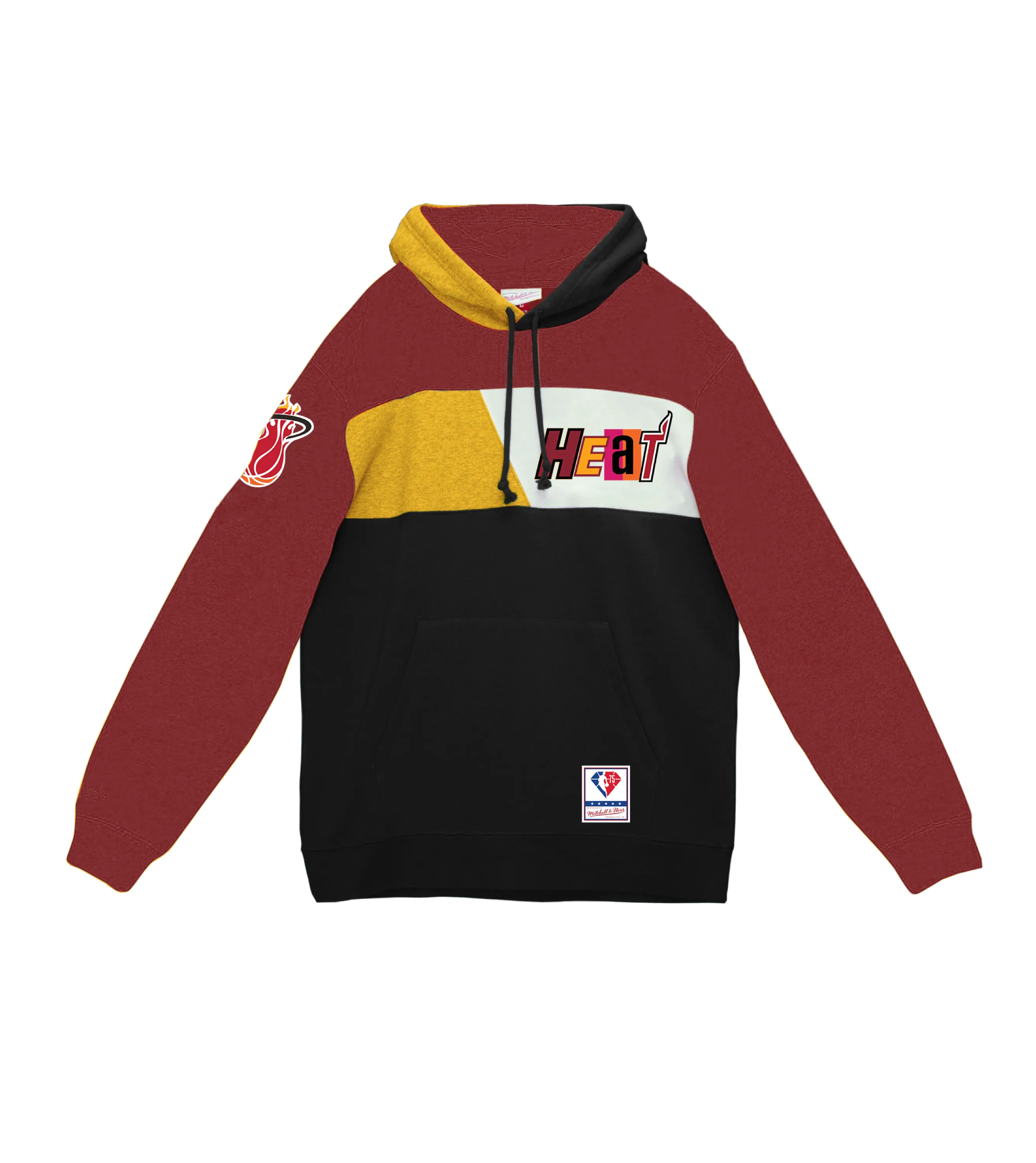 Mitchell and Ness Miami HEAT Mashup Hoodie