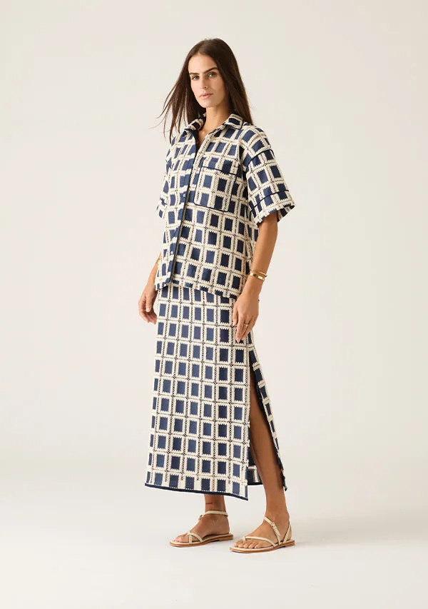 MOS The Label - Lara Crochet Shirt