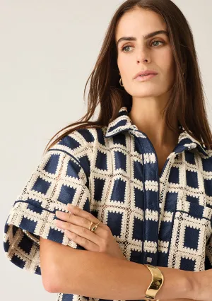 MOS The Label - Lara Crochet Shirt