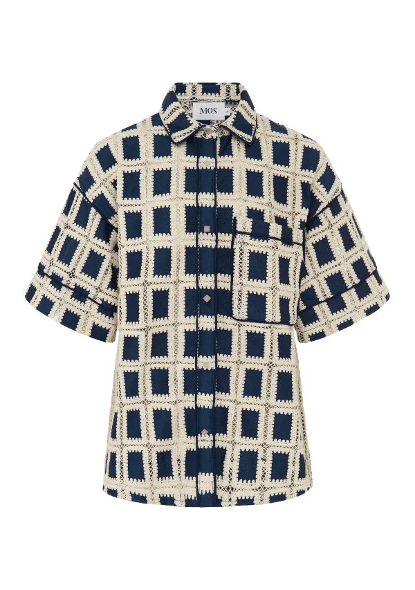 MOS The Label - Lara Crochet Shirt