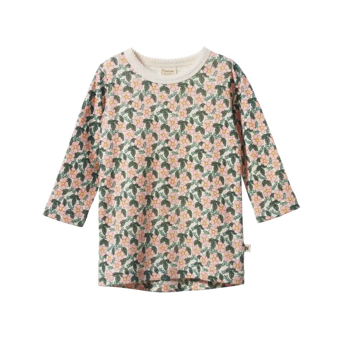 NATURE BABY LONG SLEEVE CLOUD TEE GARLAND
