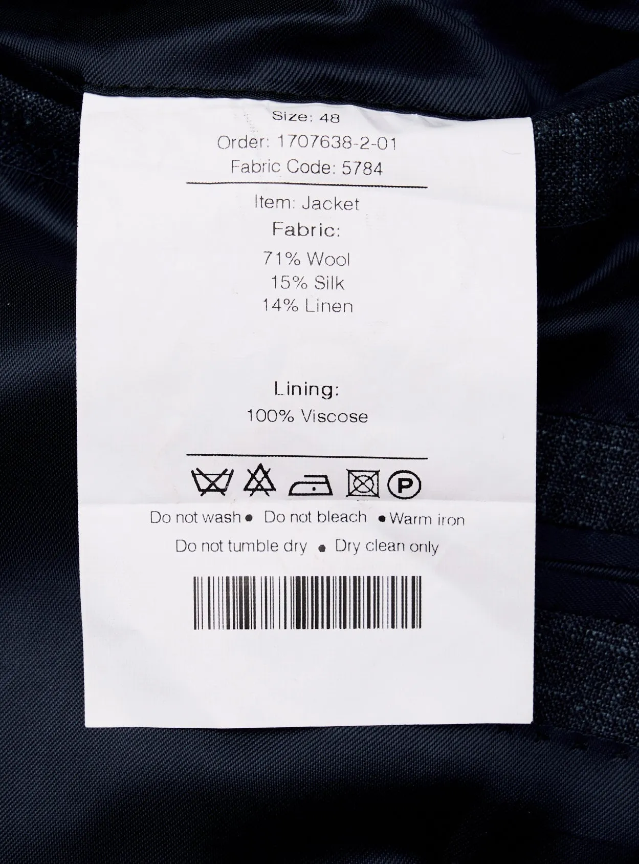 New SUITREVIEW Elmhurst Storm Blue Wool, Silk and Linen Loro Piana DB Suit - Size 34R (Final Sale)