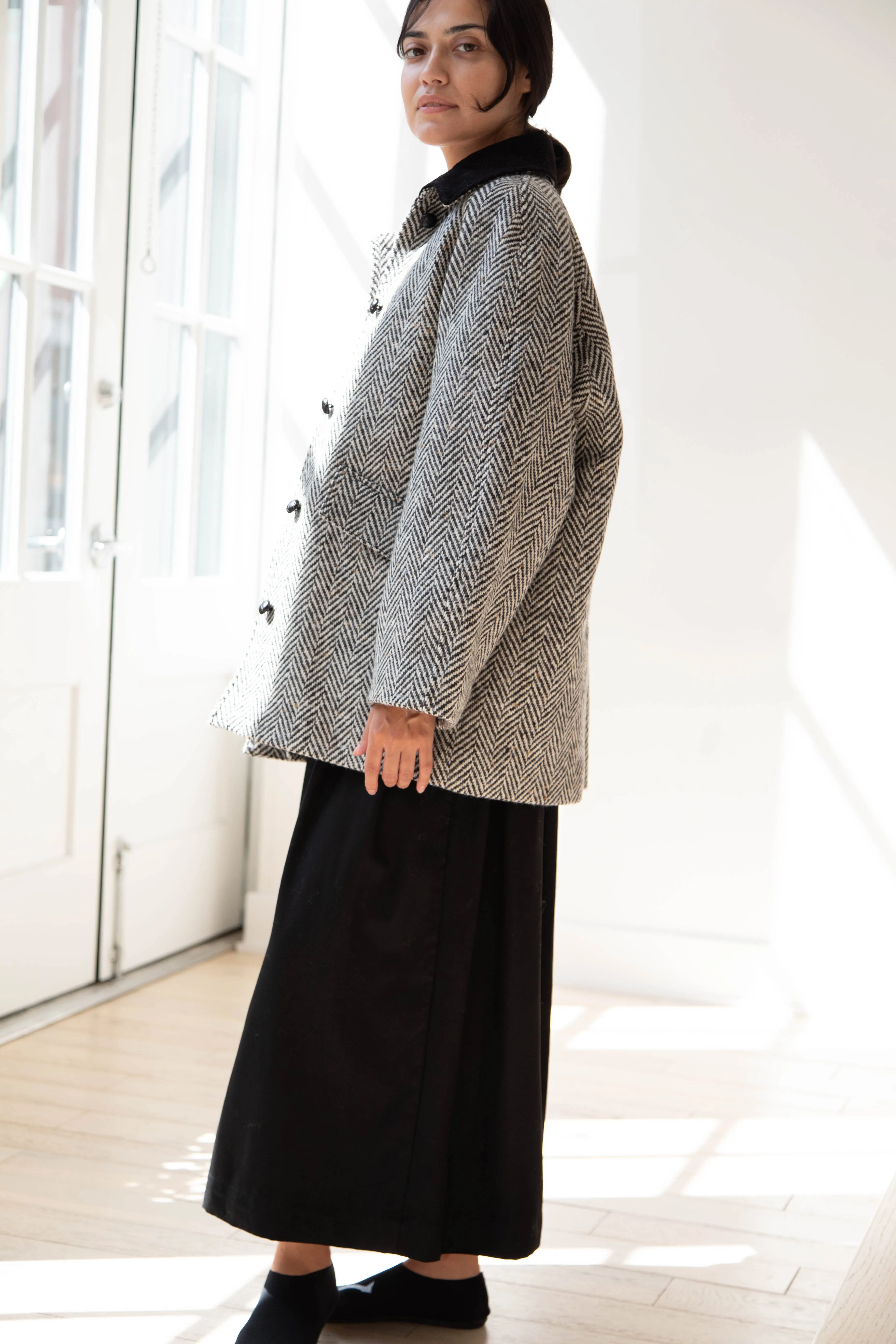 Nothing Written | Herringbone Balmancaan