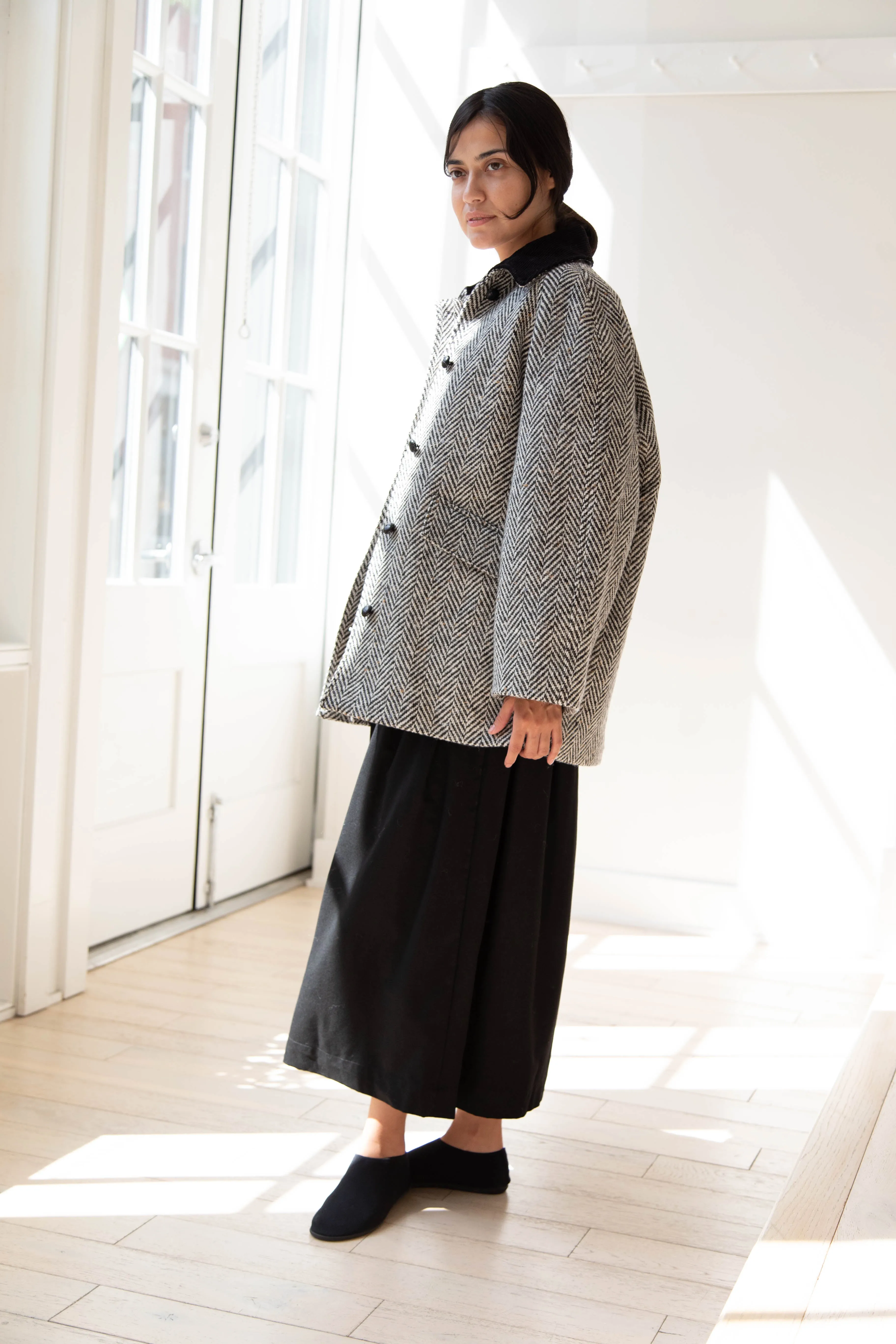 Nothing Written | Herringbone Balmancaan