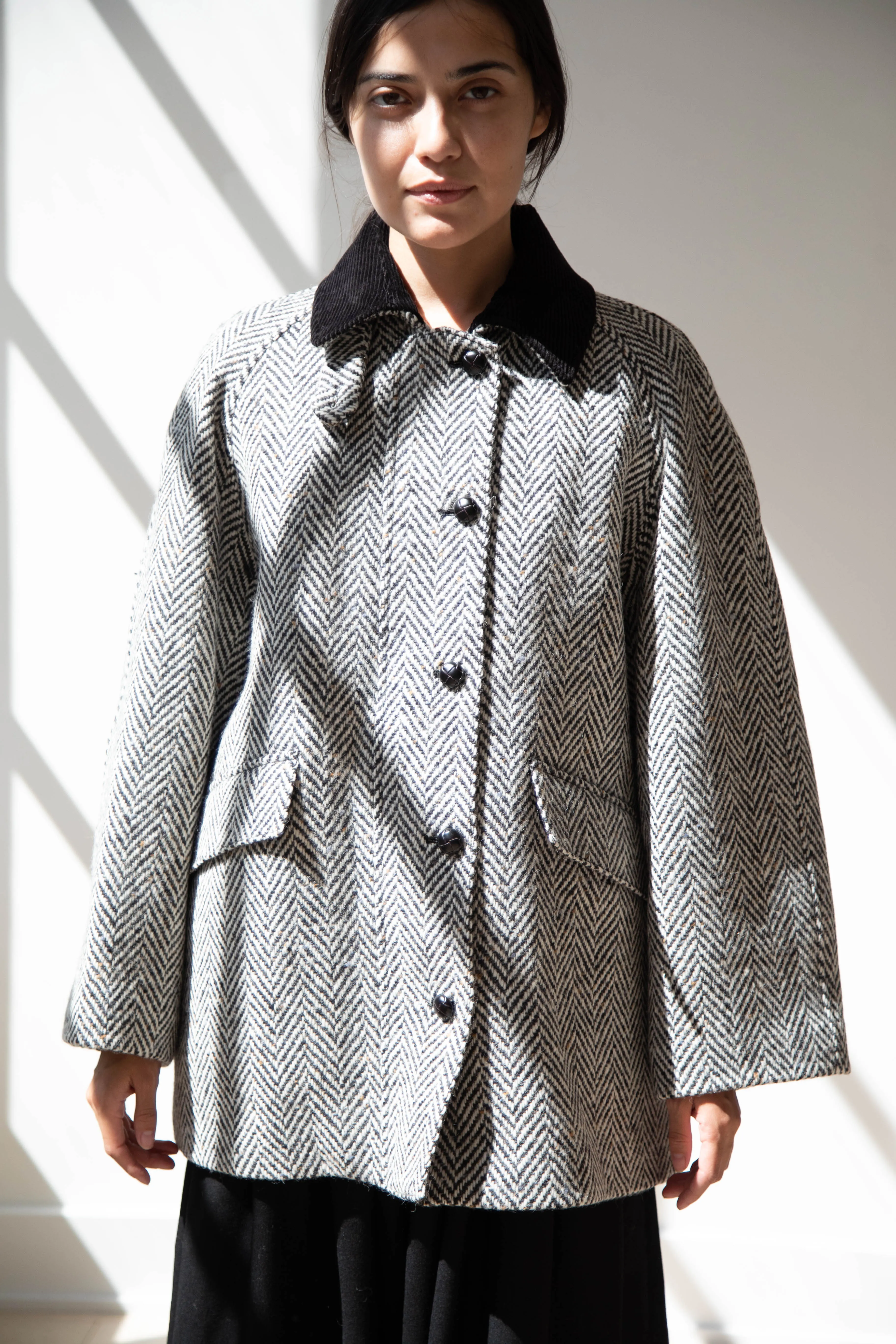 Nothing Written | Herringbone Balmancaan