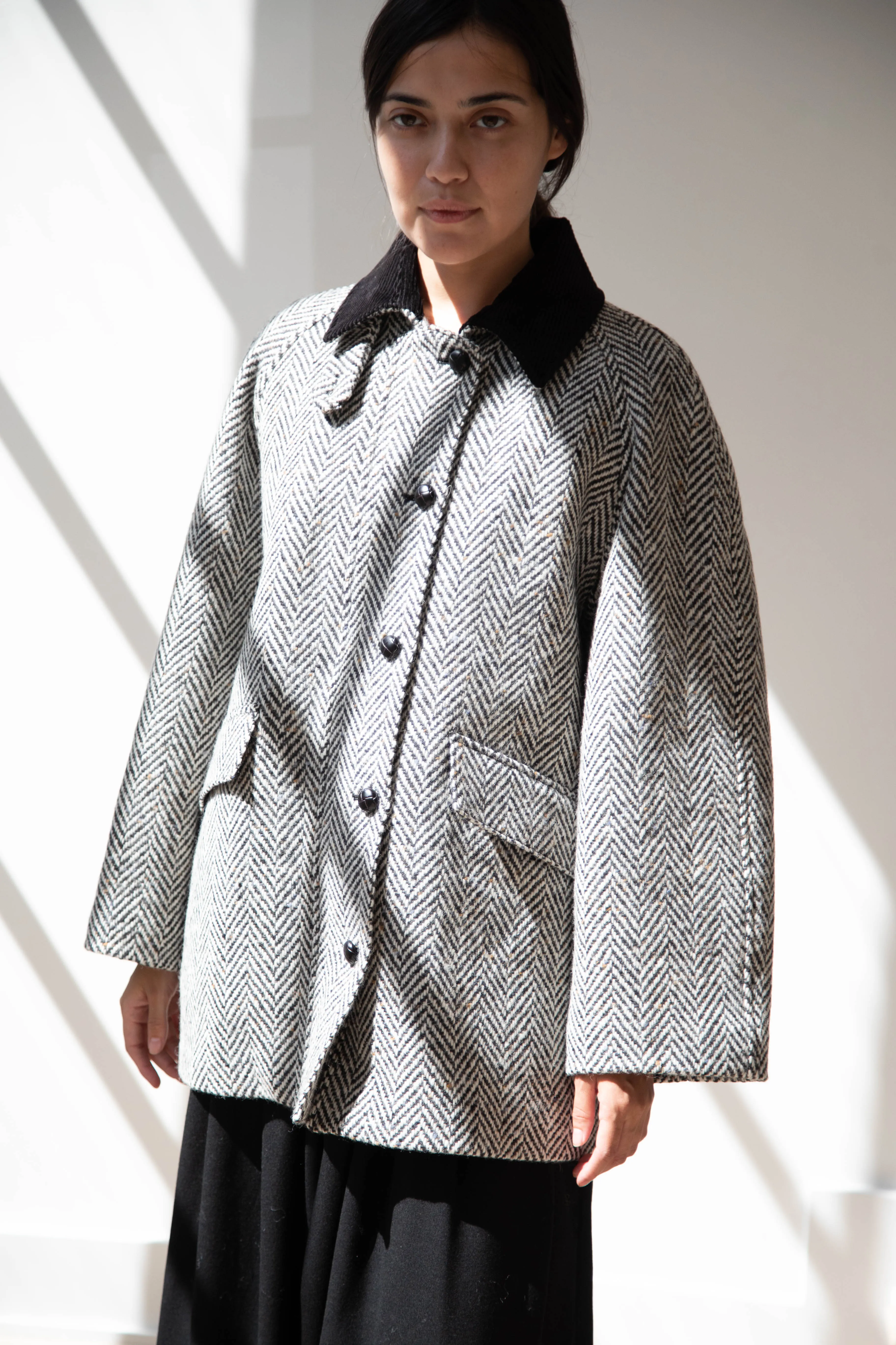 Nothing Written | Herringbone Balmancaan