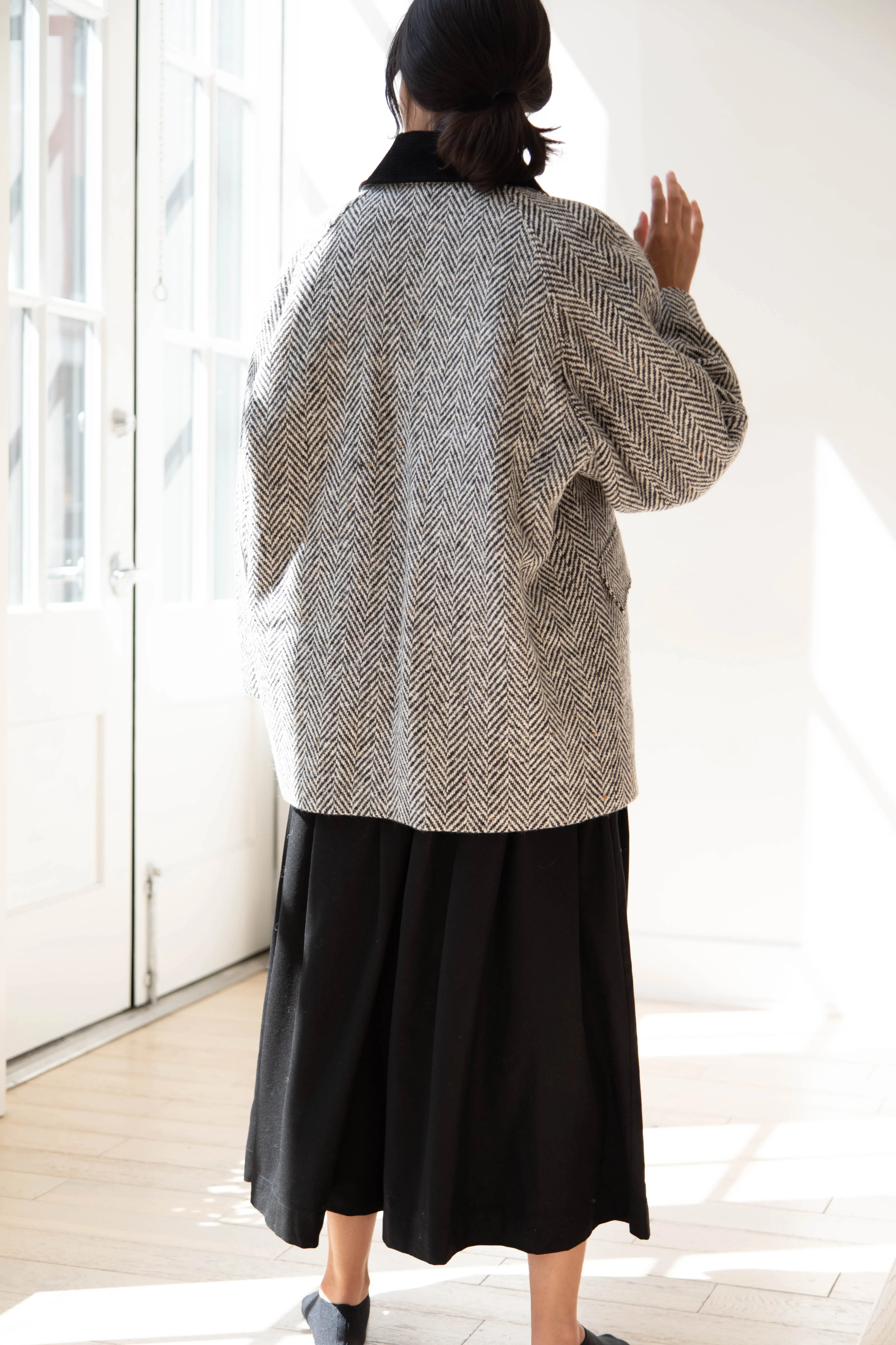 Nothing Written | Herringbone Balmancaan