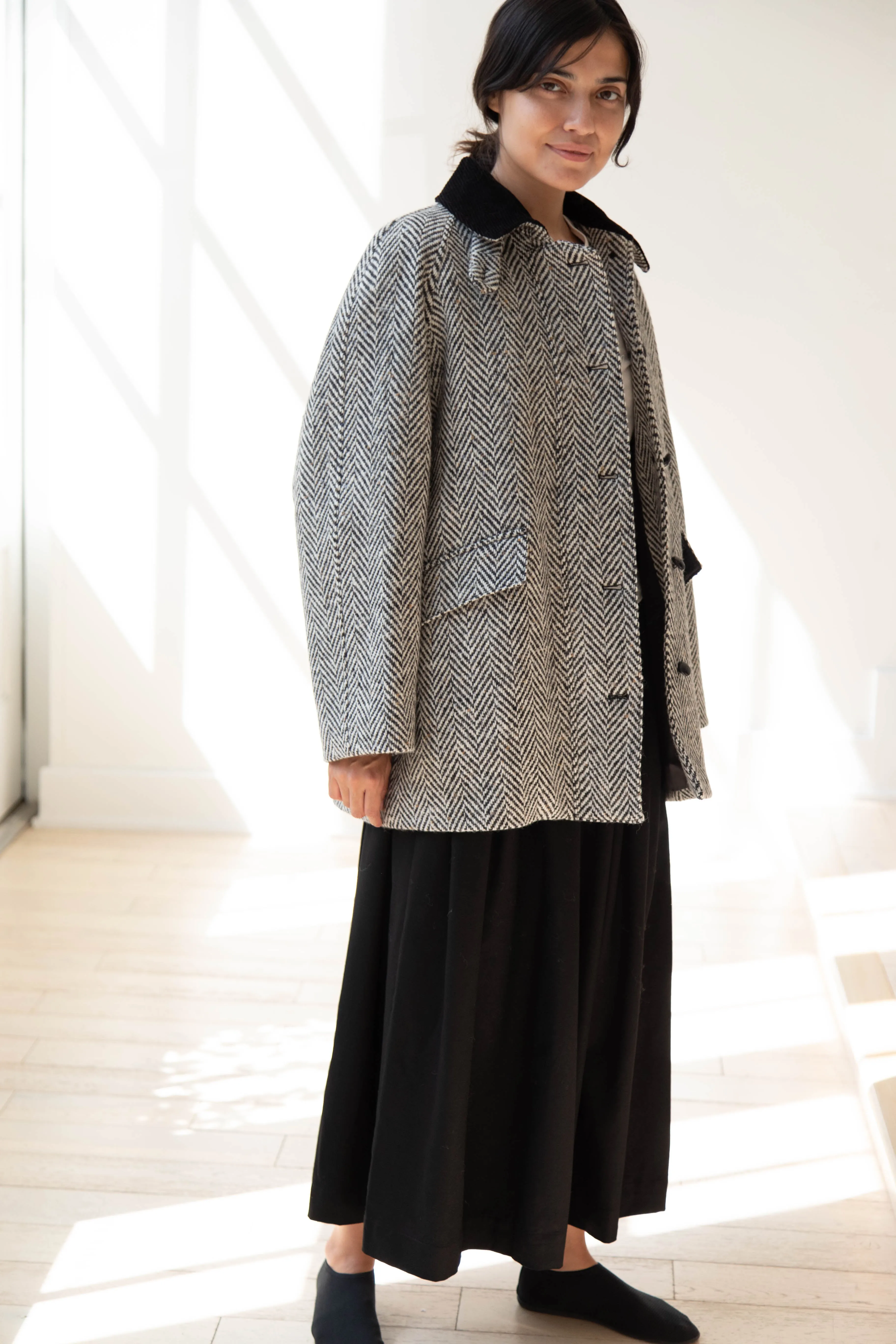 Nothing Written | Herringbone Balmancaan