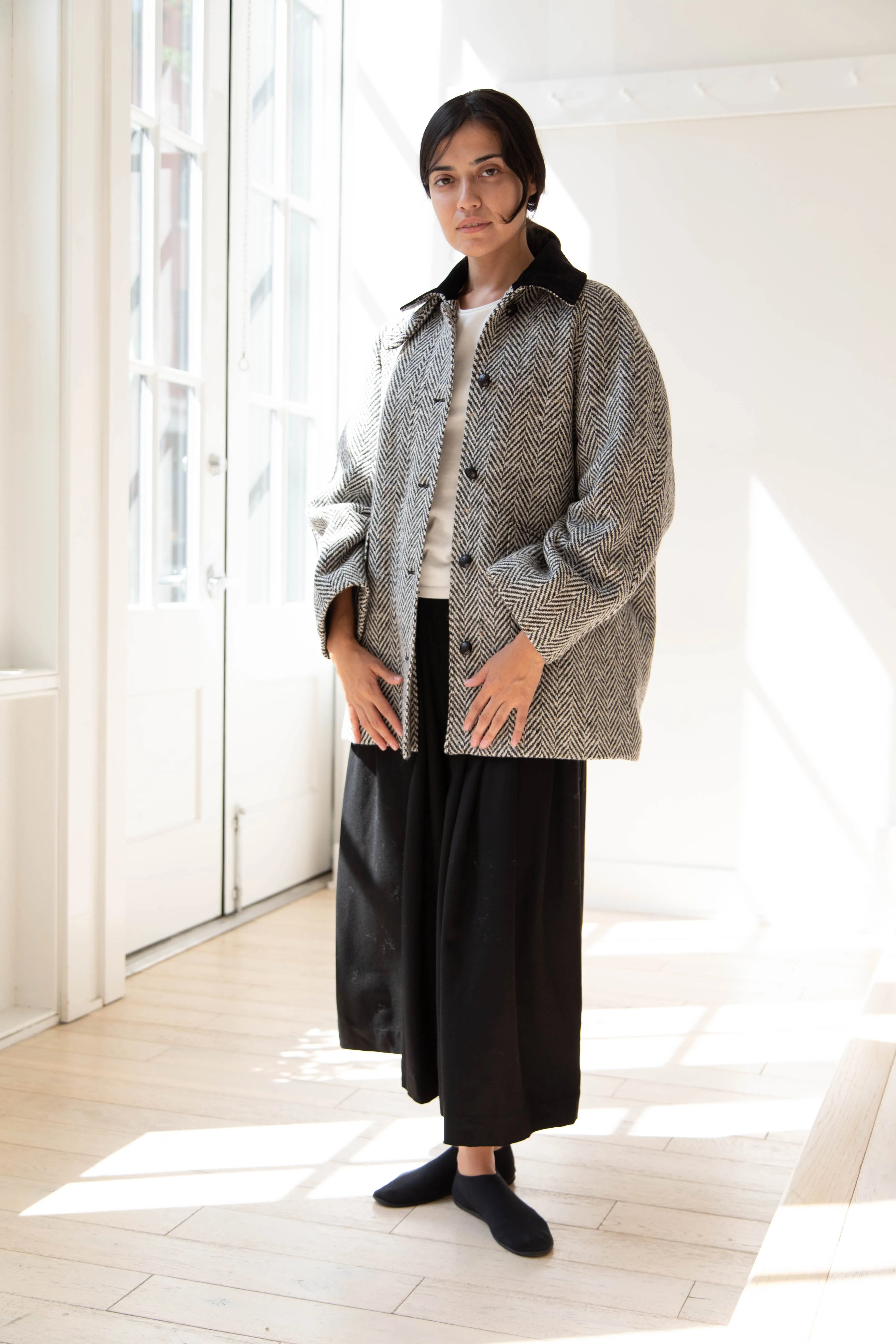 Nothing Written | Herringbone Balmancaan