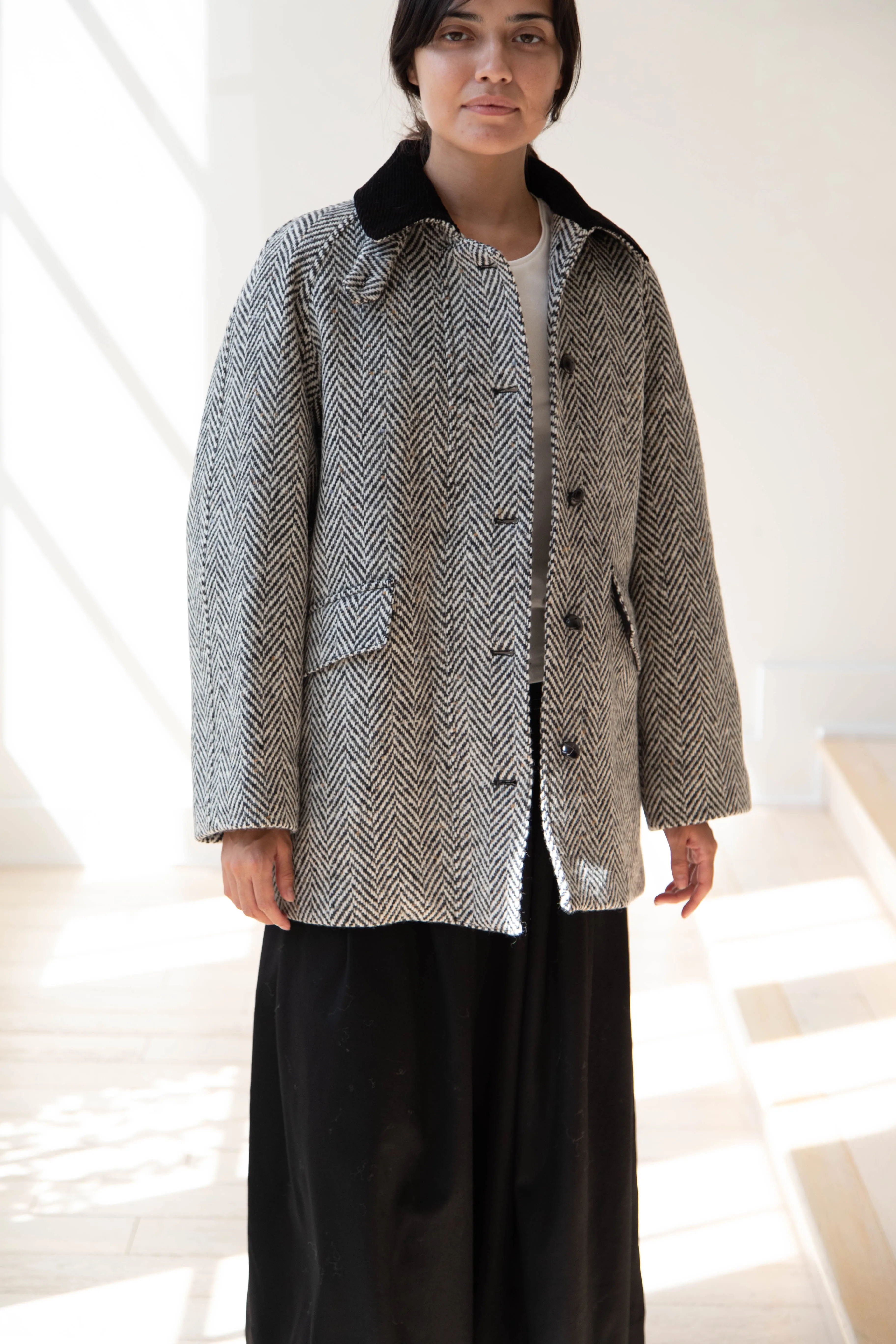 Nothing Written | Herringbone Balmancaan