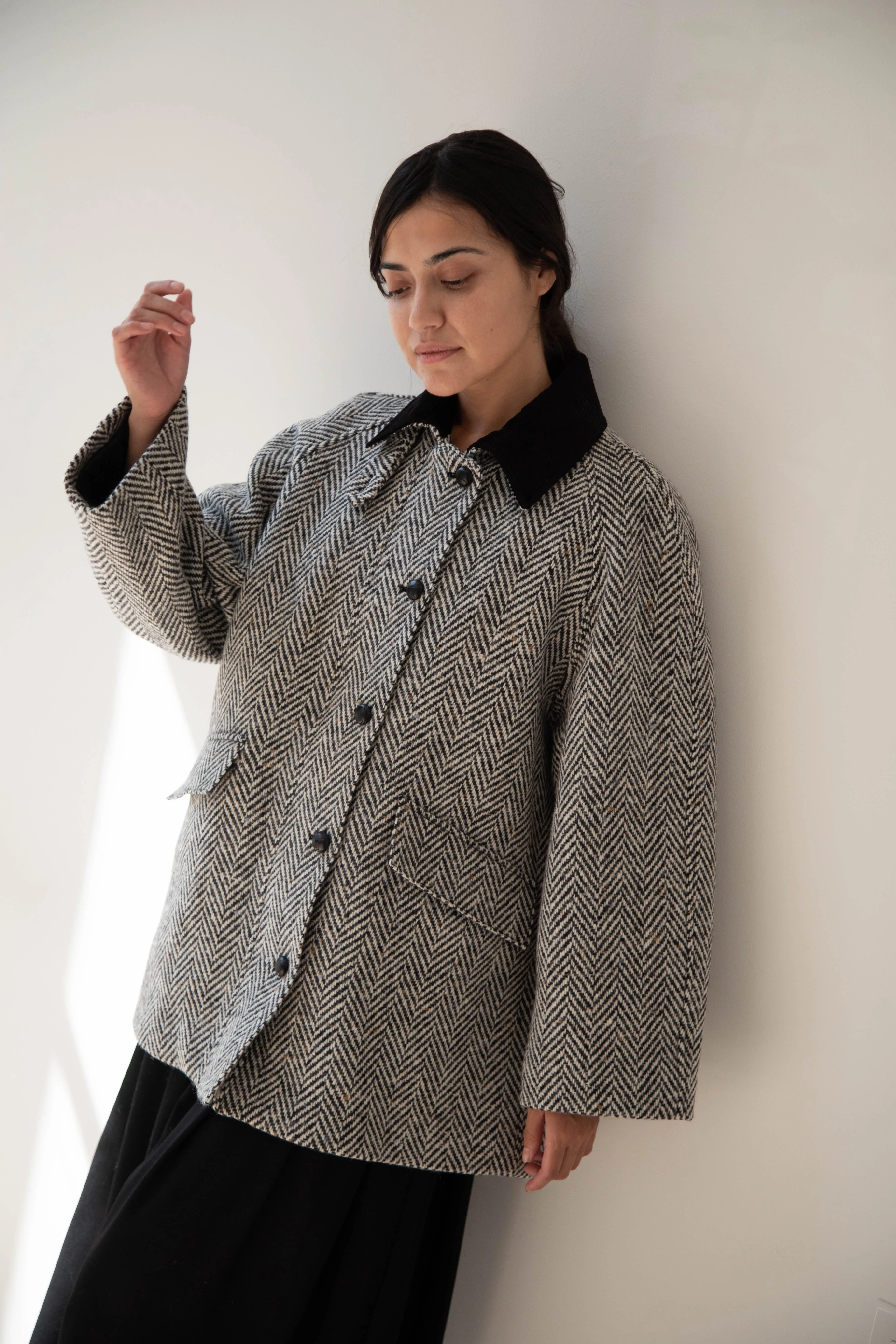 Nothing Written | Herringbone Balmancaan
