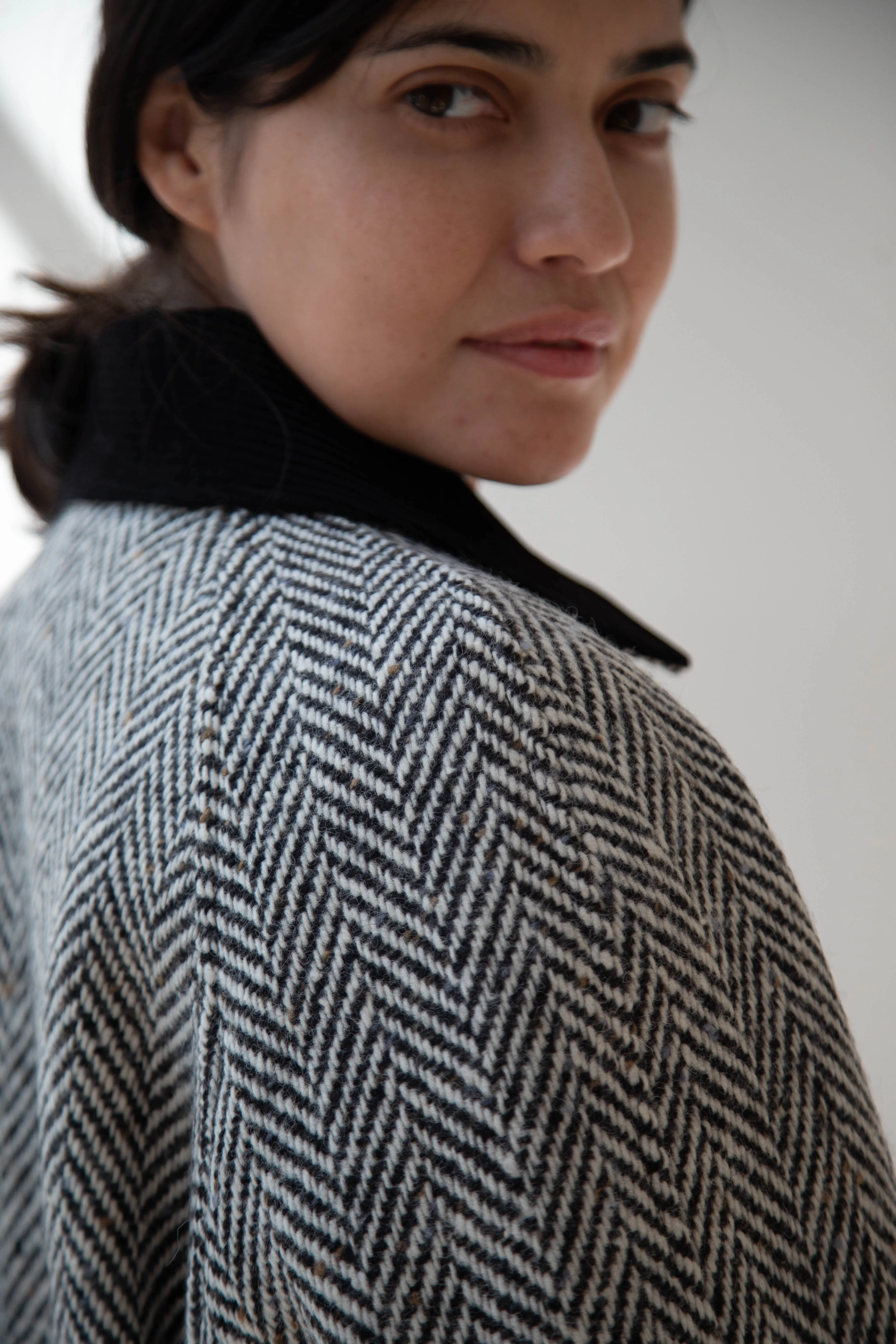Nothing Written | Herringbone Balmancaan