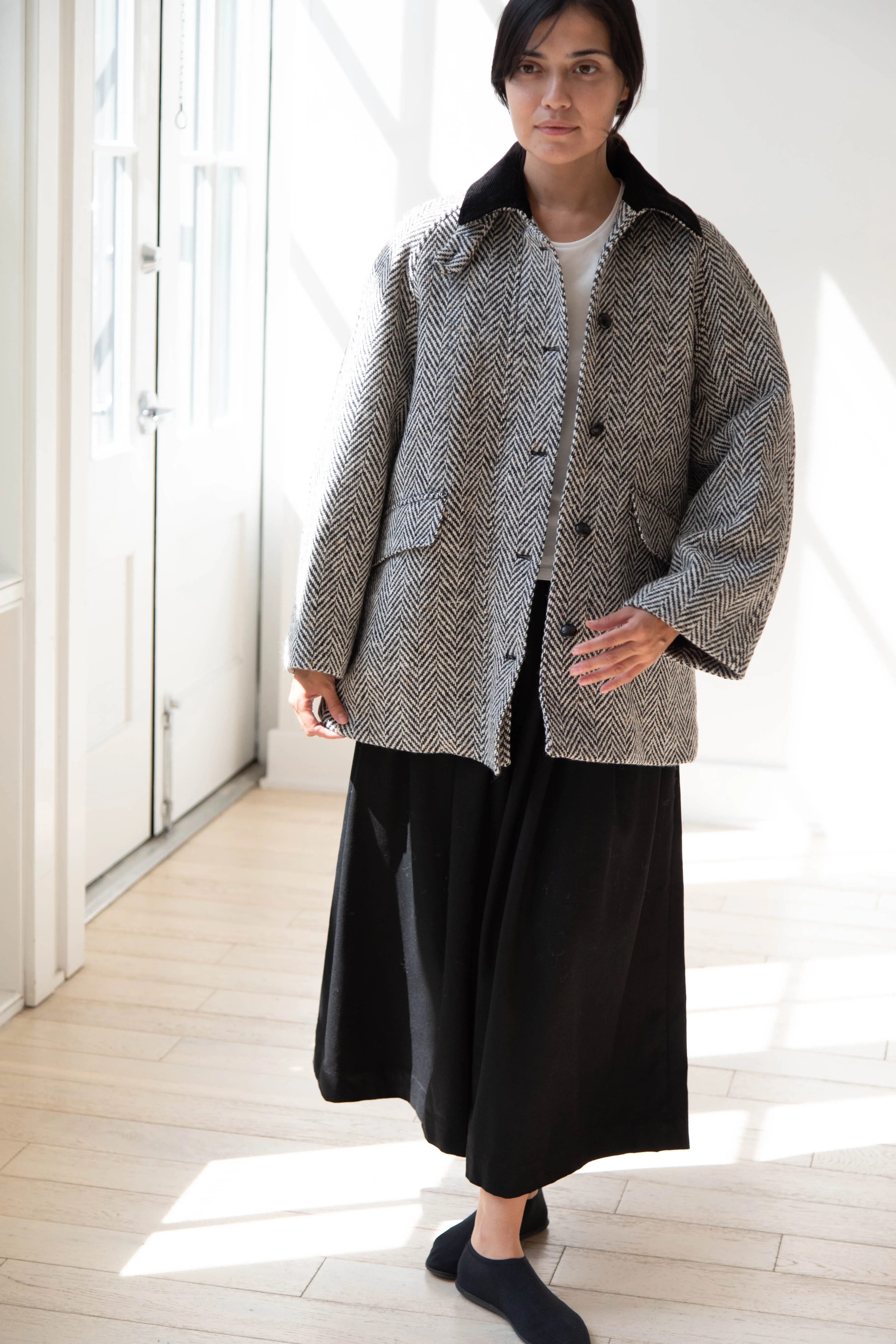Nothing Written | Herringbone Balmancaan