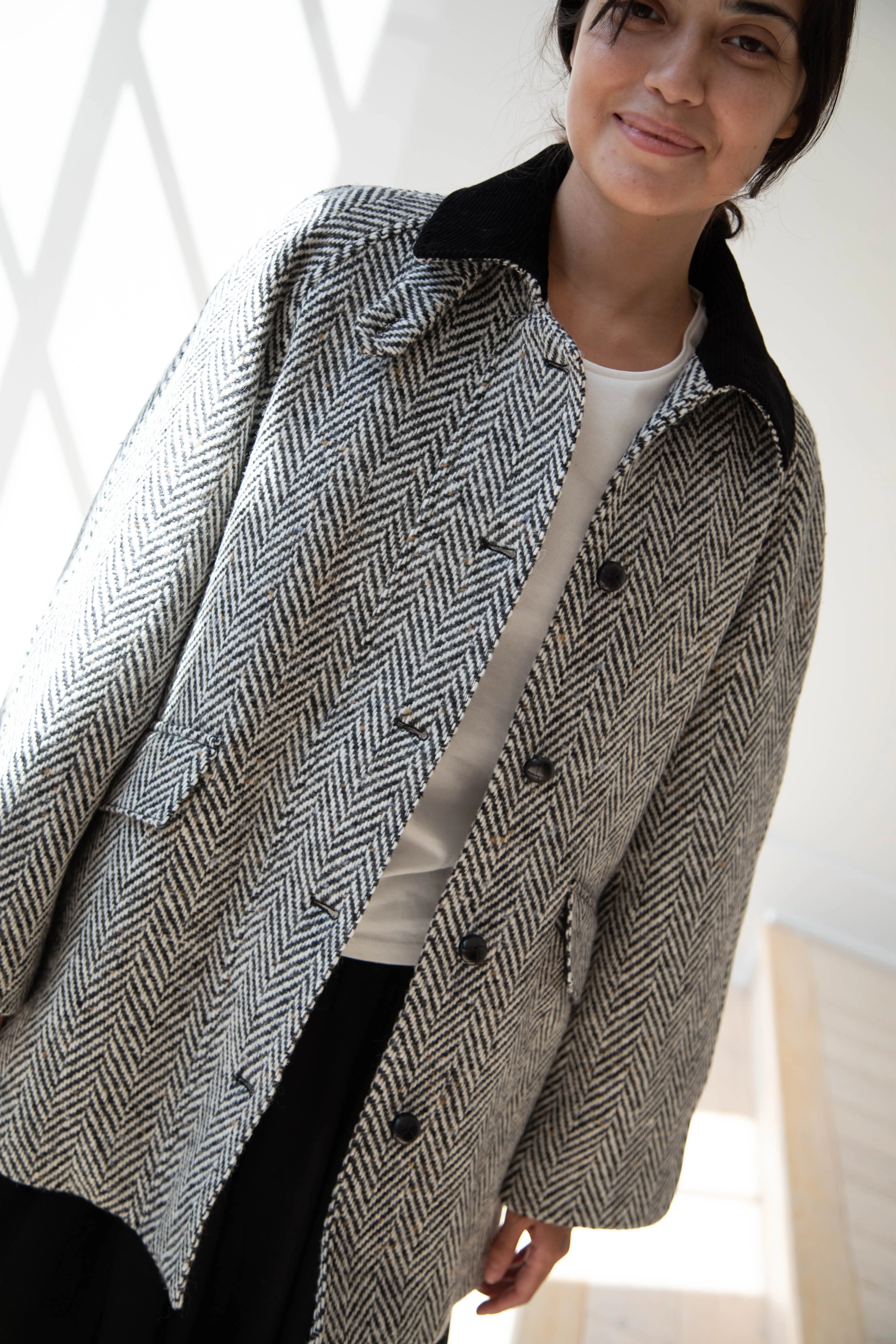 Nothing Written | Herringbone Balmancaan