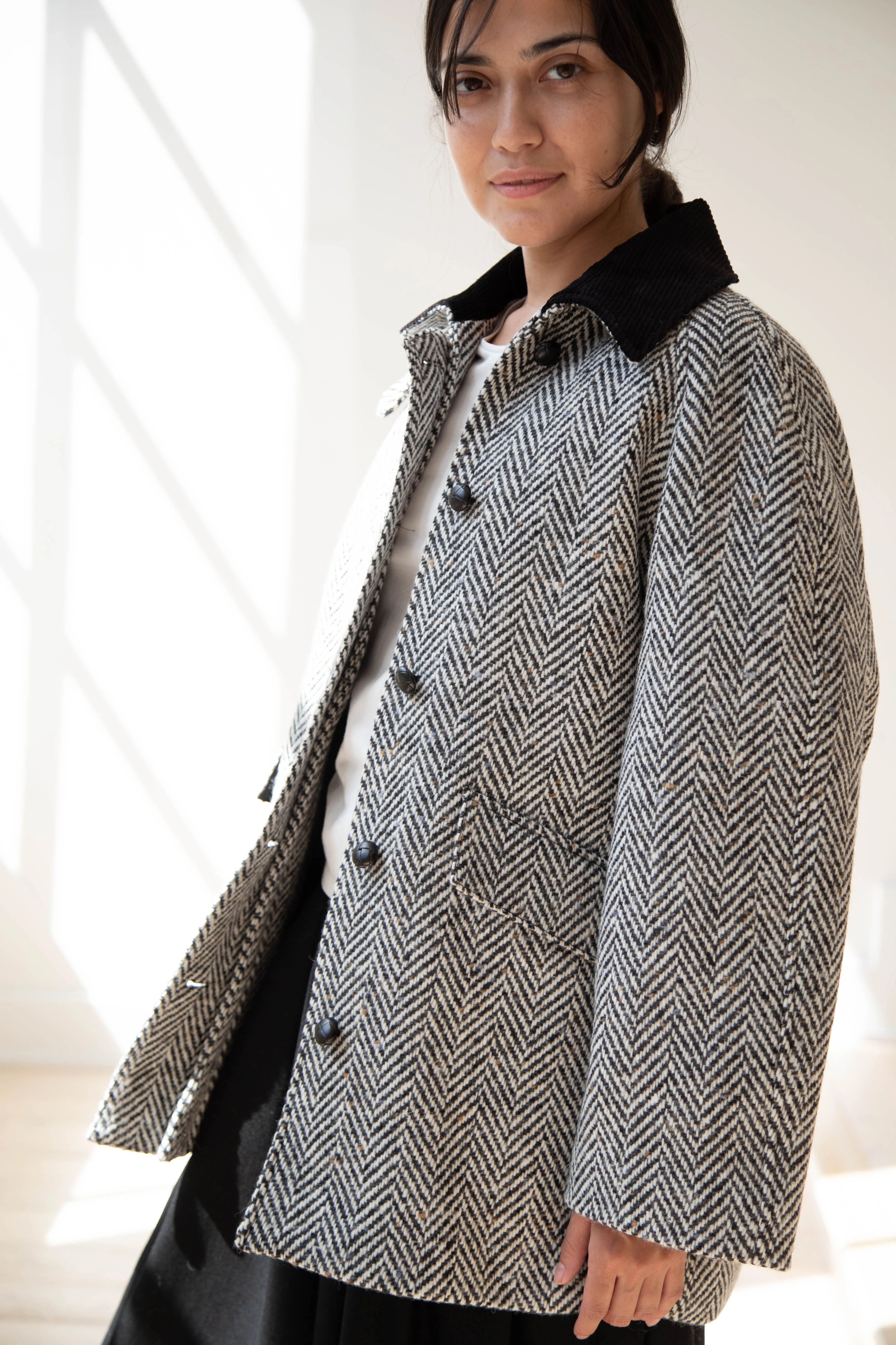 Nothing Written | Herringbone Balmancaan