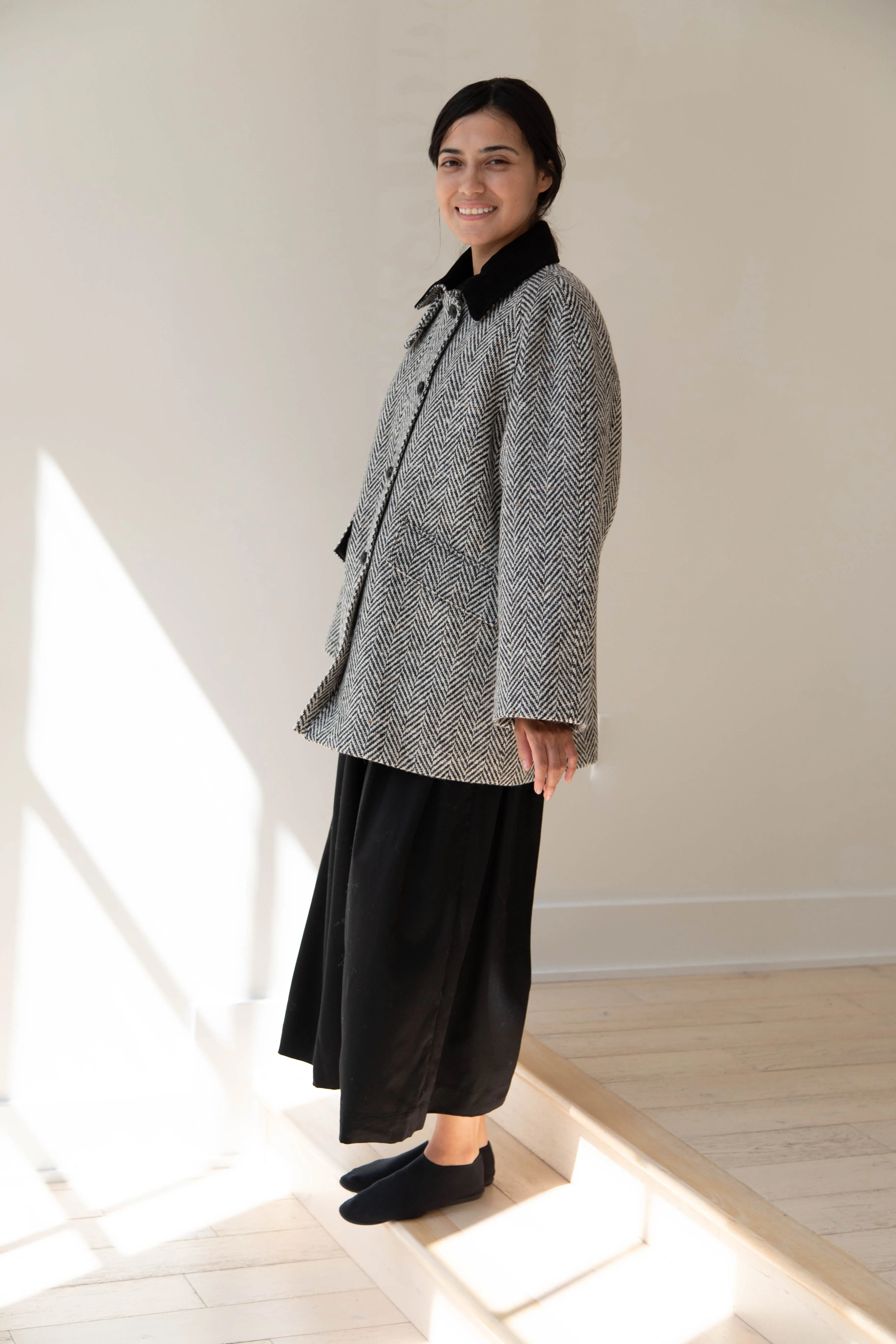 Nothing Written | Herringbone Balmancaan