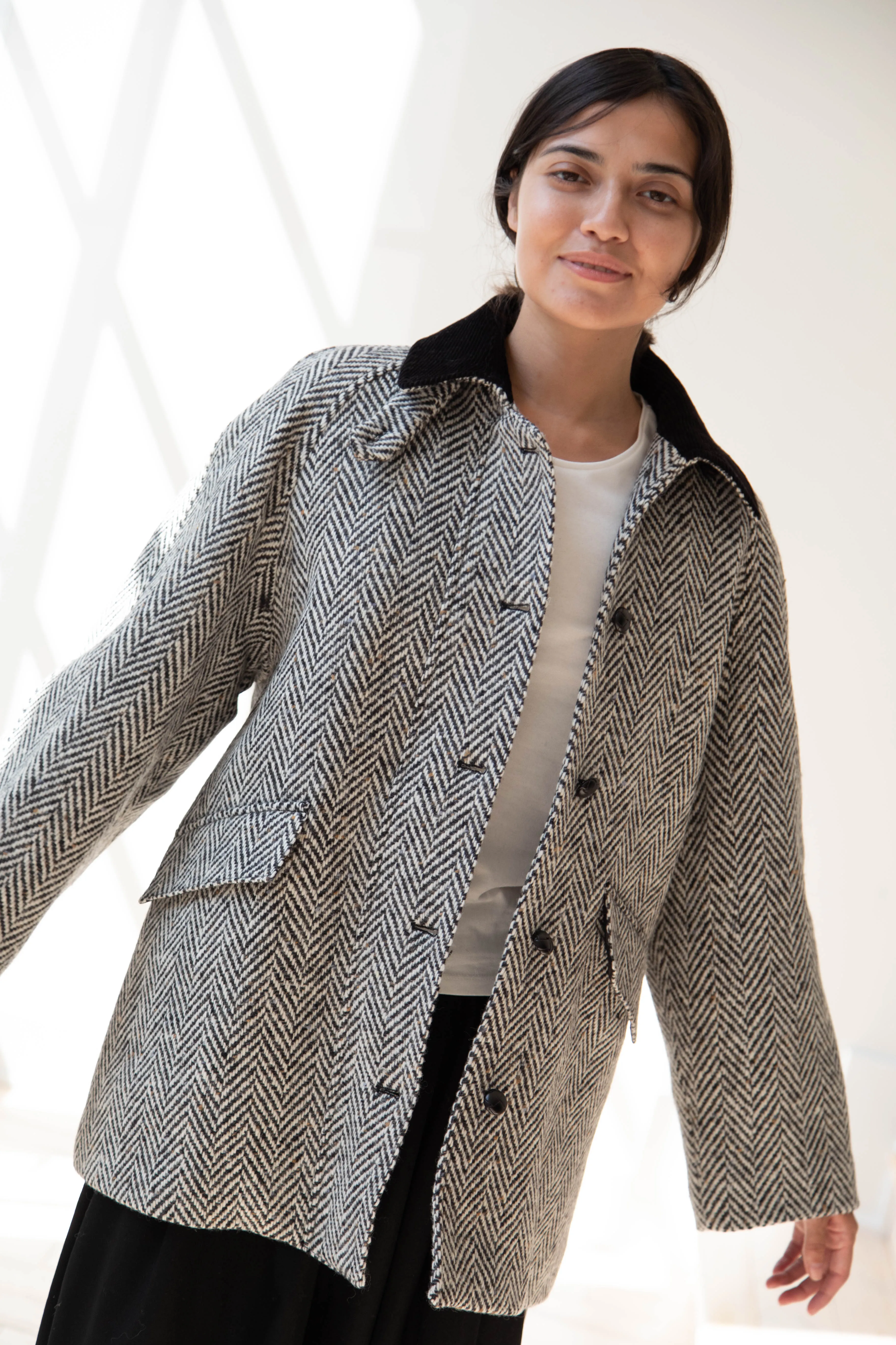 Nothing Written | Herringbone Balmancaan