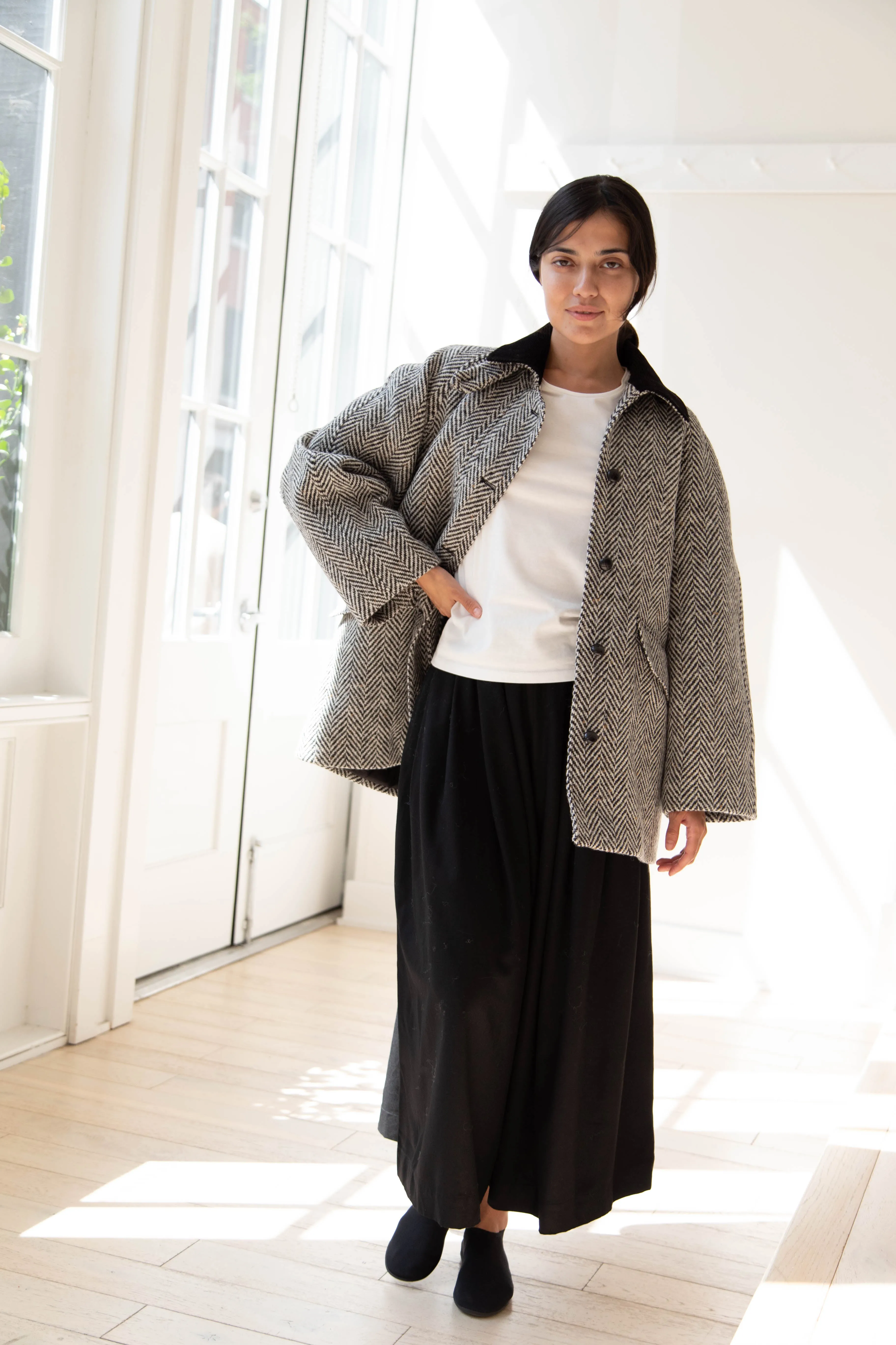 Nothing Written | Herringbone Balmancaan