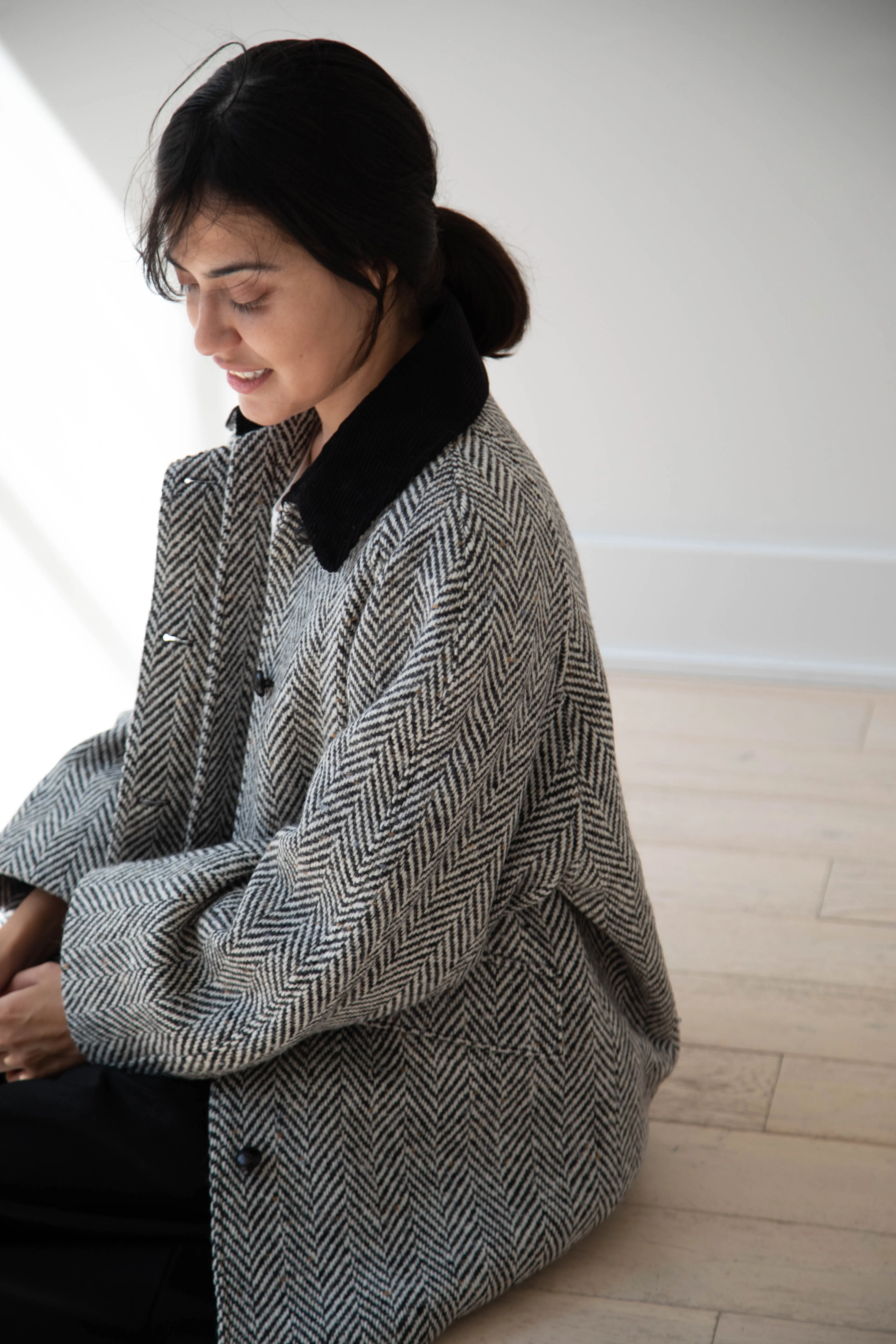 Nothing Written | Herringbone Balmancaan
