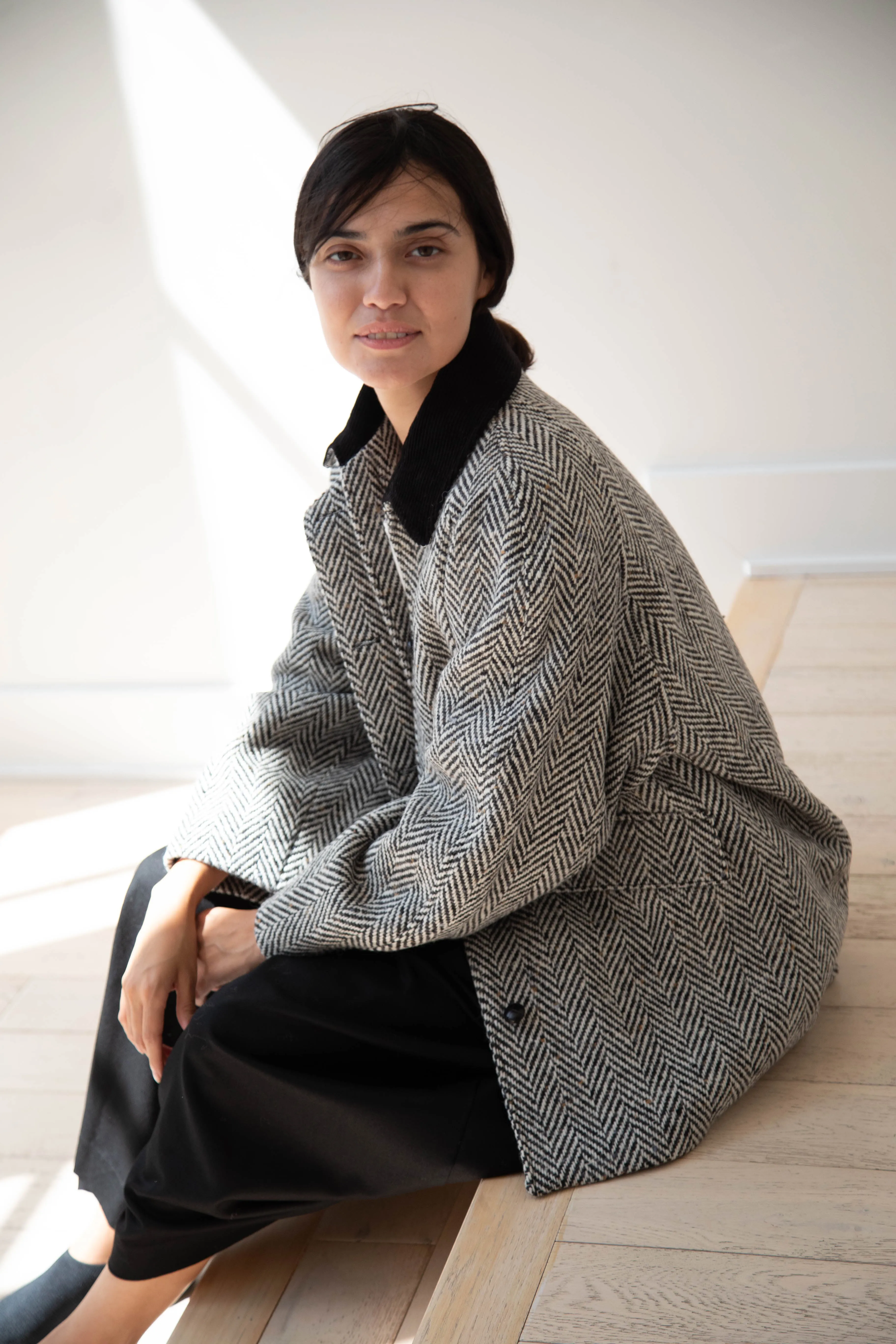 Nothing Written | Herringbone Balmancaan