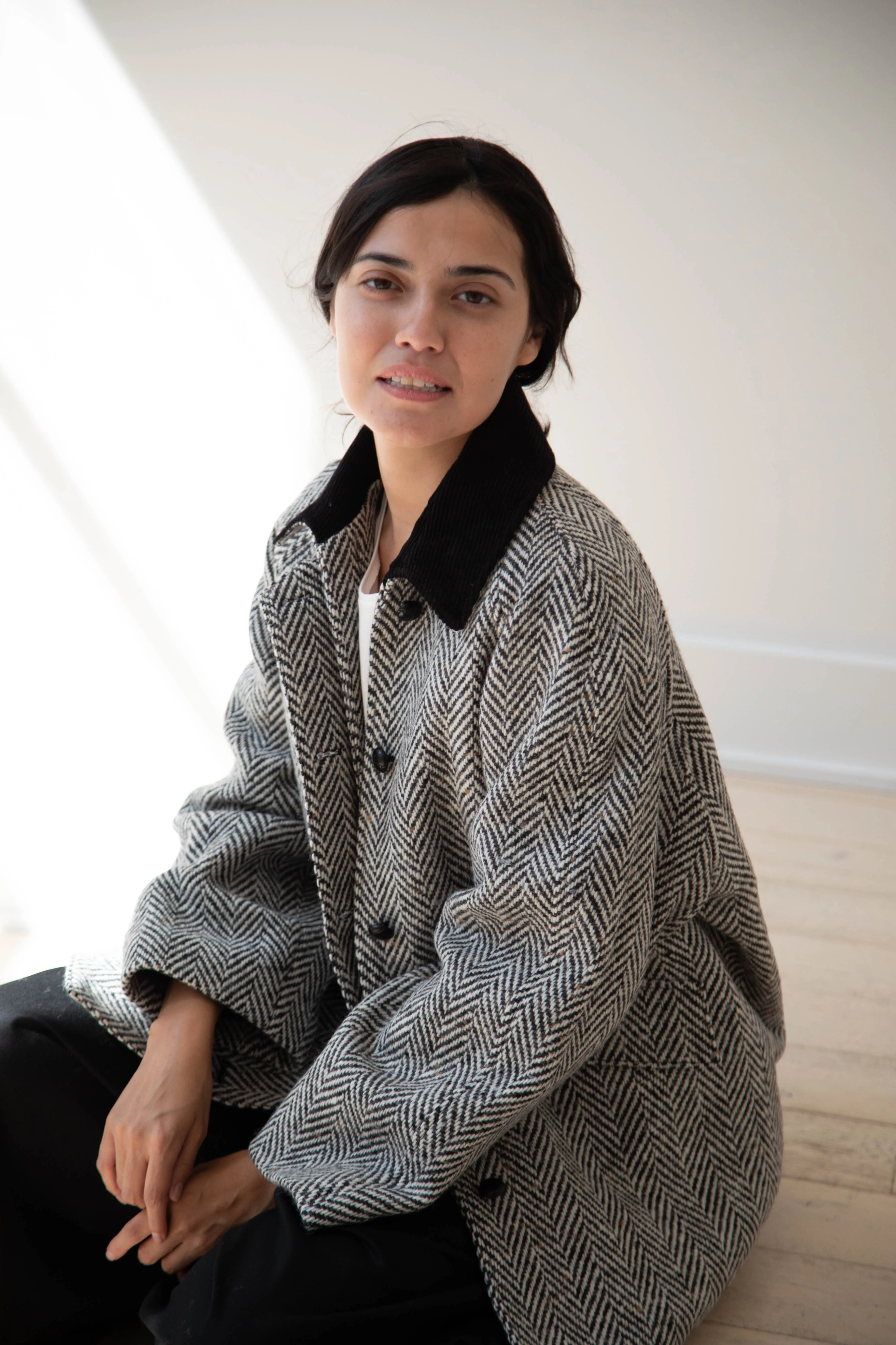 Nothing Written | Herringbone Balmancaan