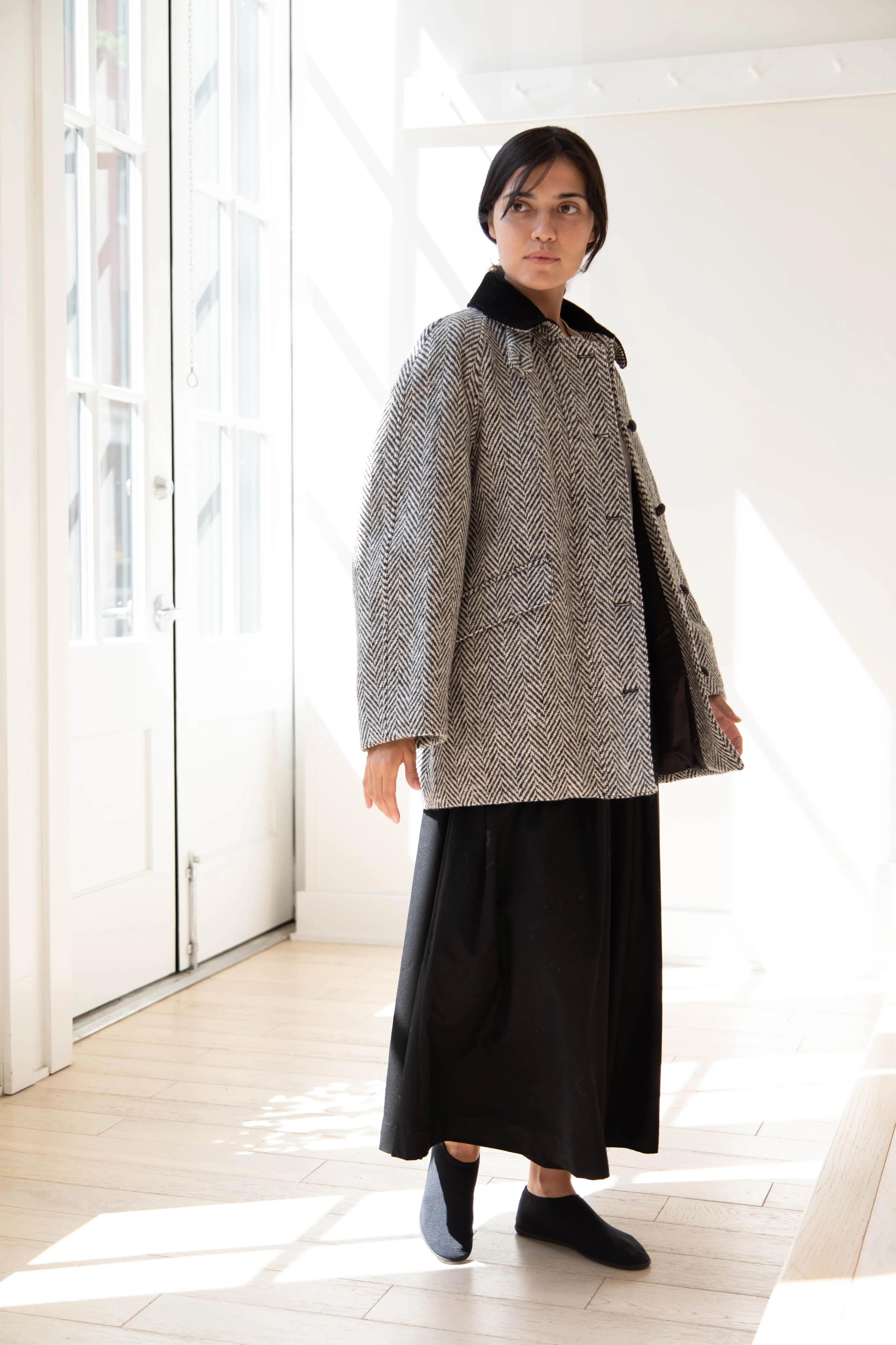 Nothing Written | Herringbone Balmancaan