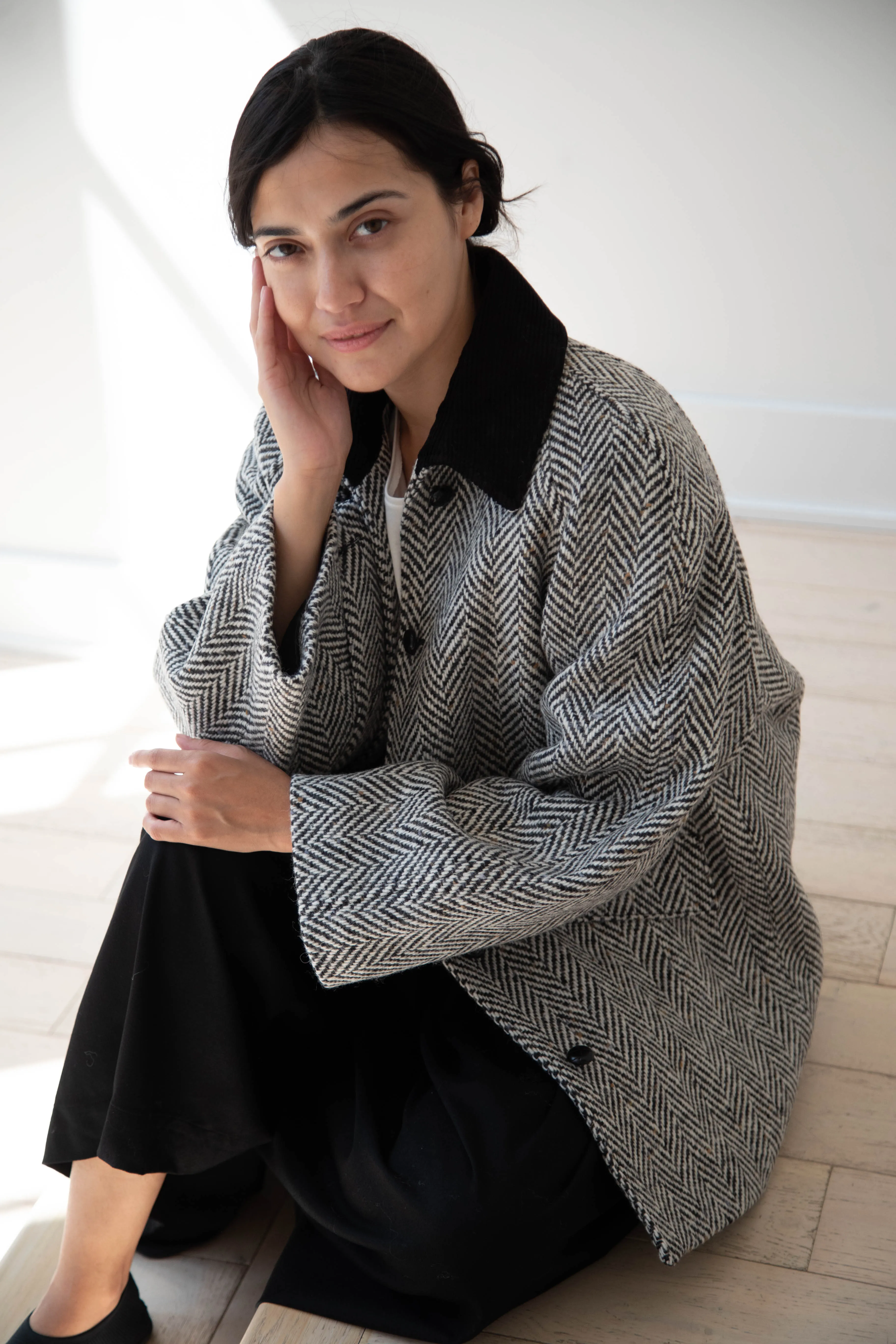 Nothing Written | Herringbone Balmancaan