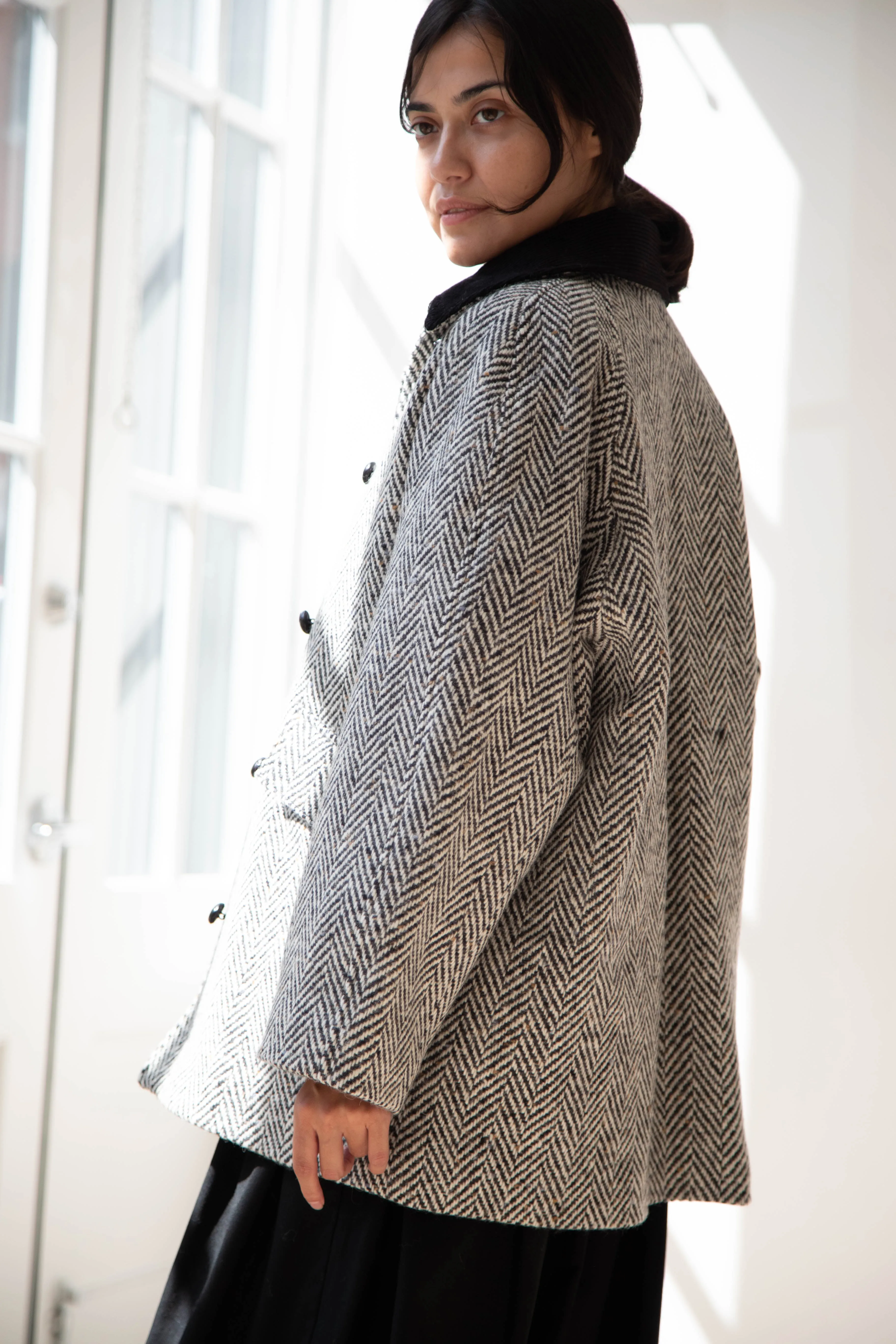 Nothing Written | Herringbone Balmancaan
