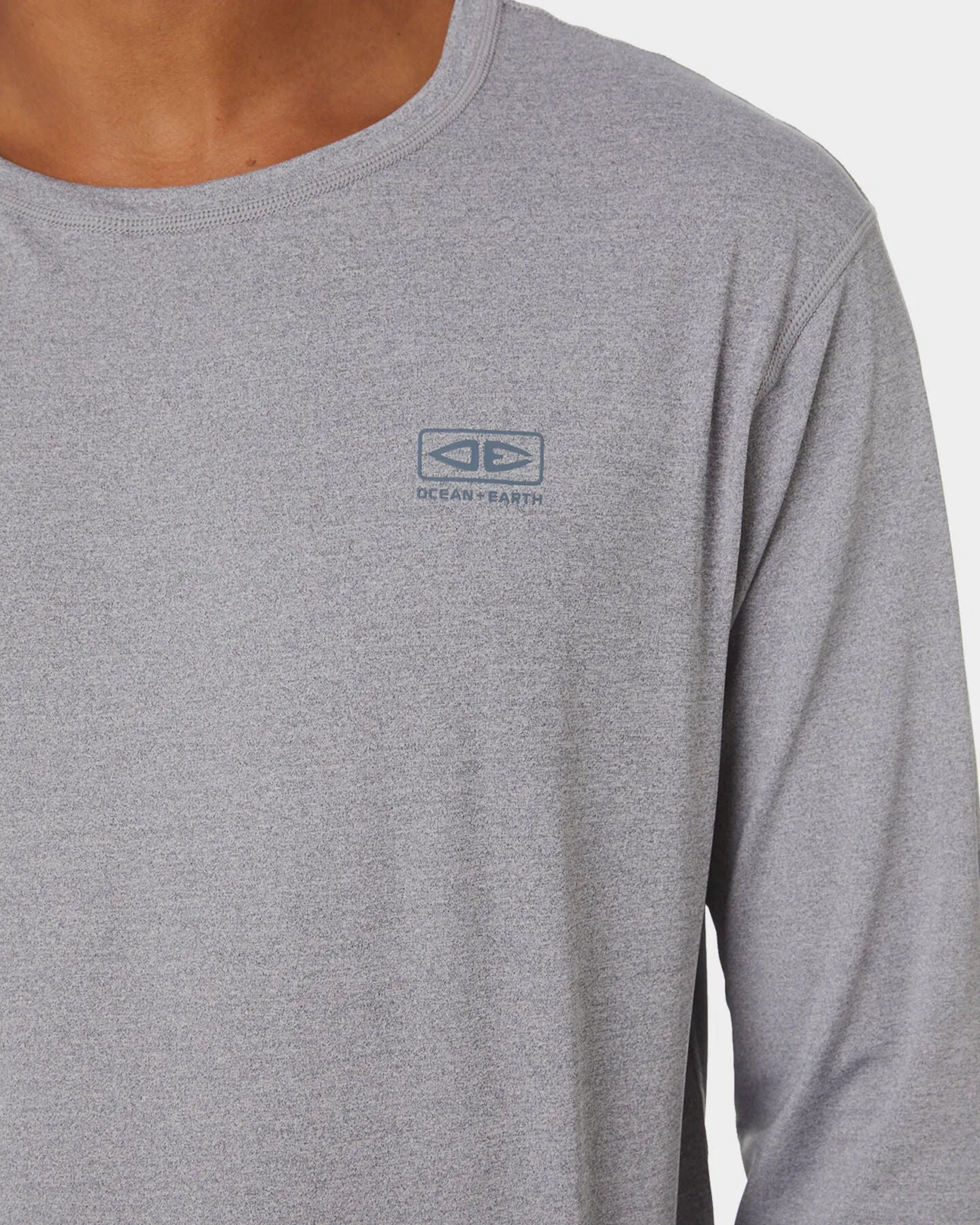OCEAN & EARTH Surf Shirt LS - Grey Marle