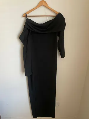 Off Shoulder GLAM draped dress