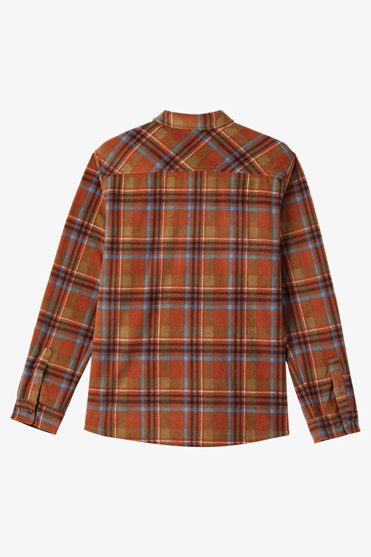 O'Neill Glacier Plaid Superfleece Overshirt