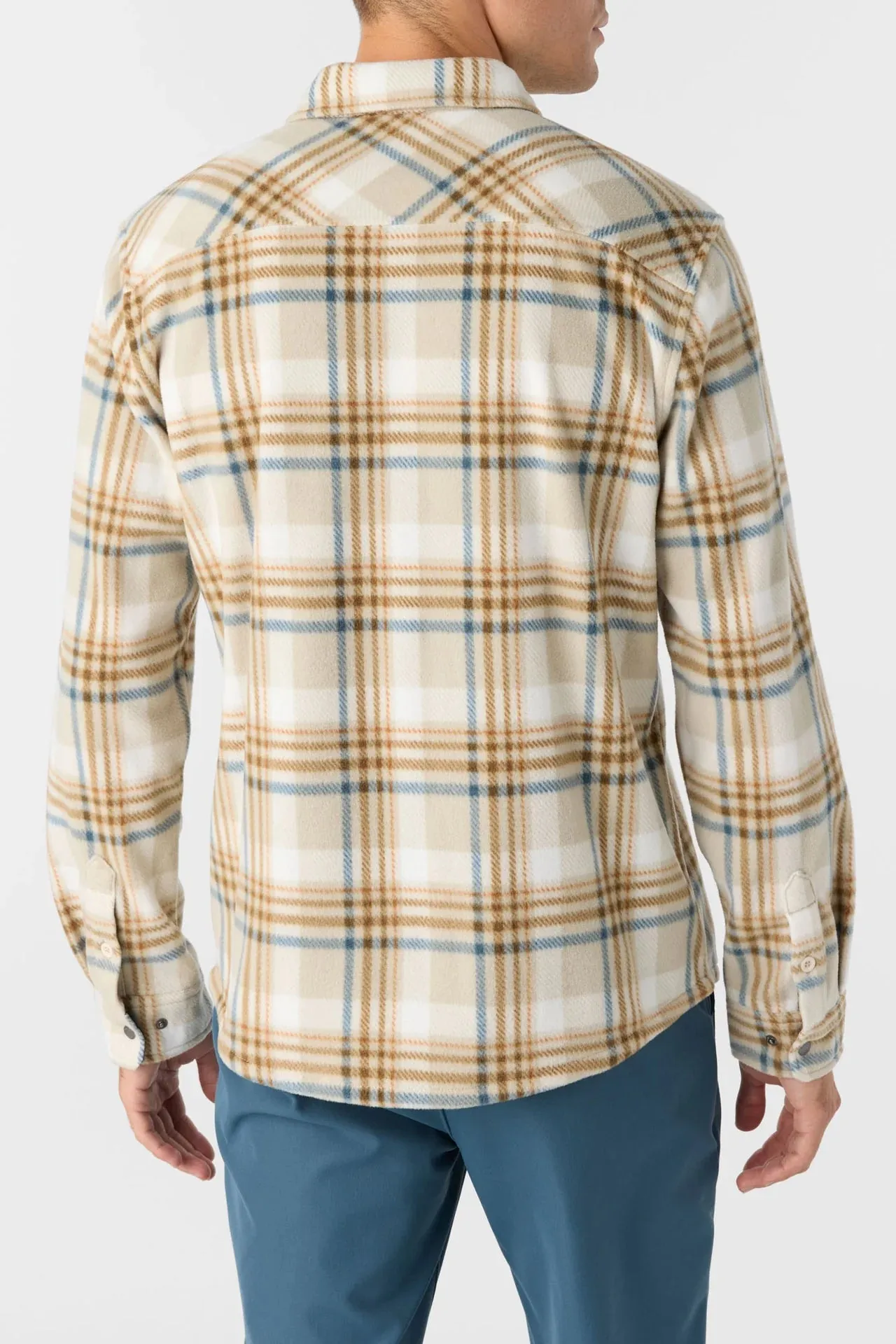 O'Neill Glacier Plaid Superfleece Overshirt
