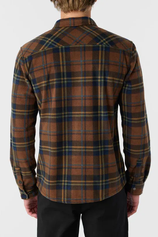 O'Neill Glacier Plaid Superfleece Overshirt