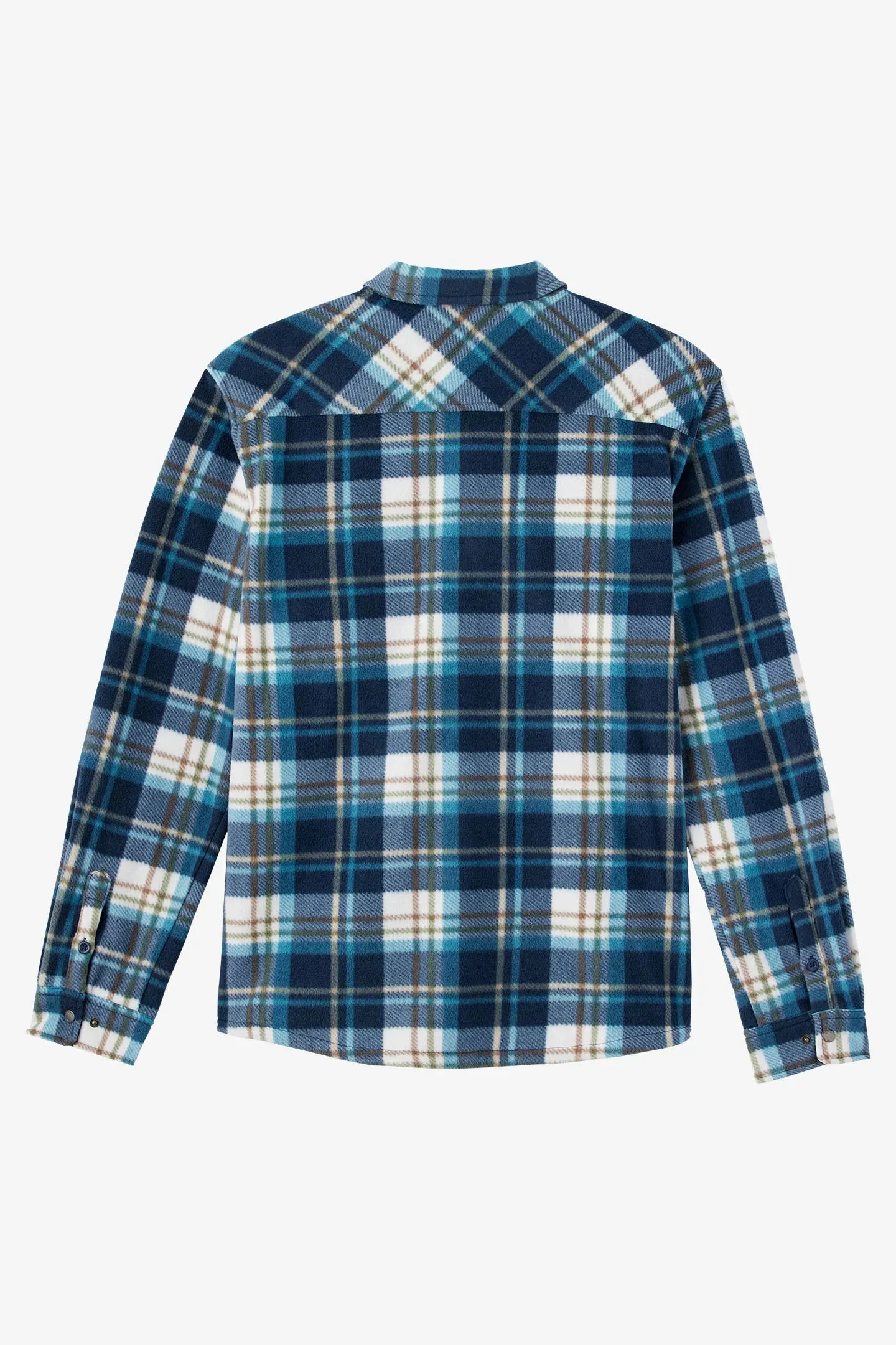 O'Neill Glacier Plaid Superfleece Overshirt