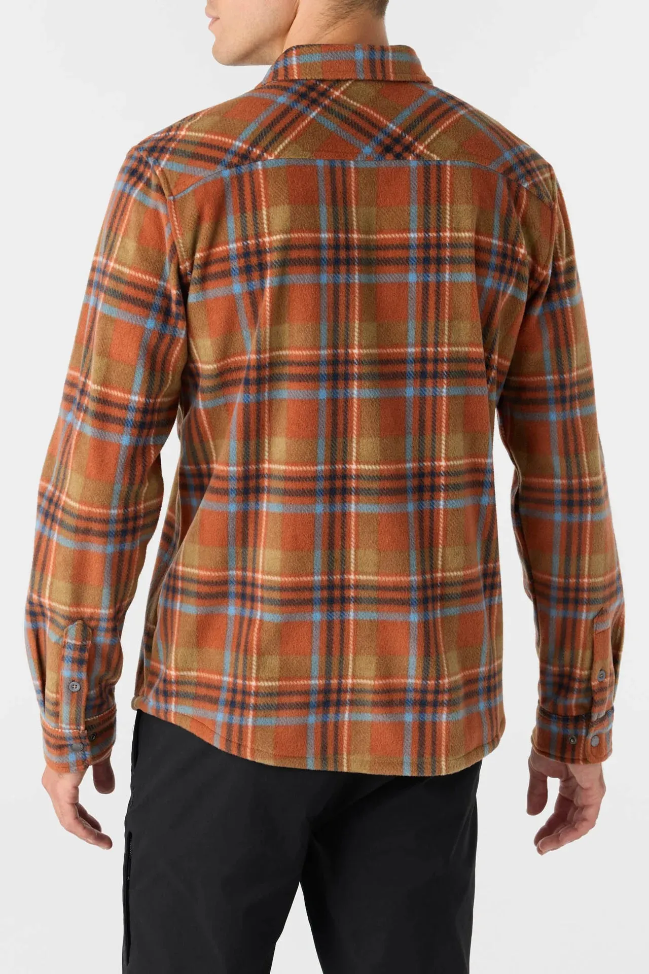O'Neill Glacier Plaid Superfleece Overshirt