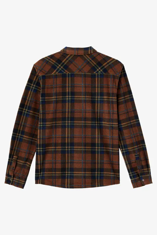 O'Neill Glacier Plaid Superfleece Overshirt