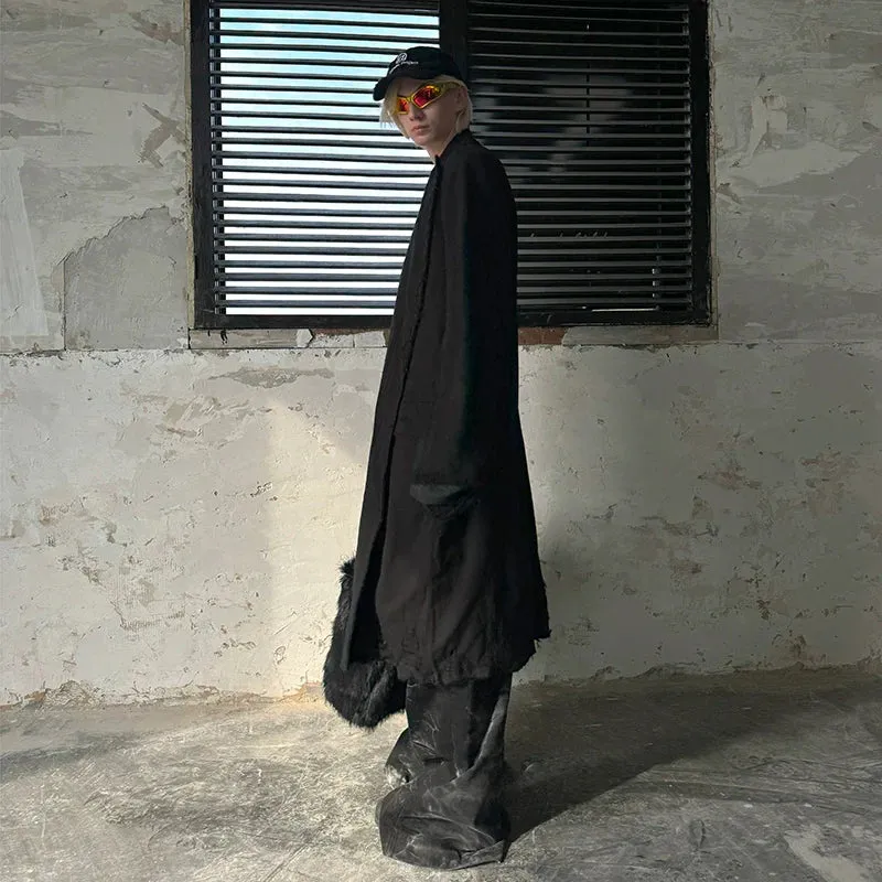 Oversized Black Coat