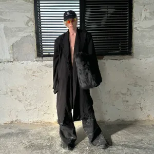 Oversized Black Coat