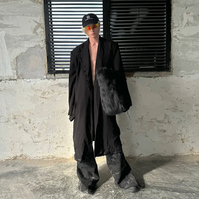 Oversized Black Coat
