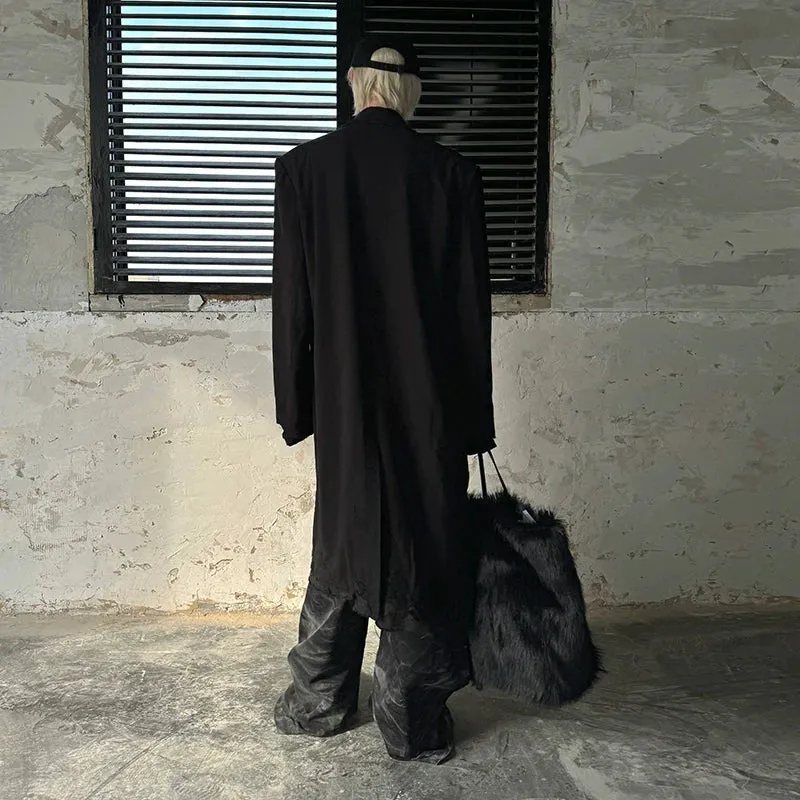 Oversized Black Coat