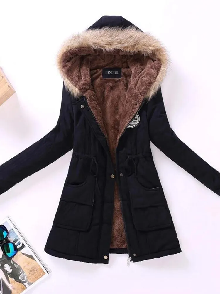 Padded leisure jacket in a slim fit