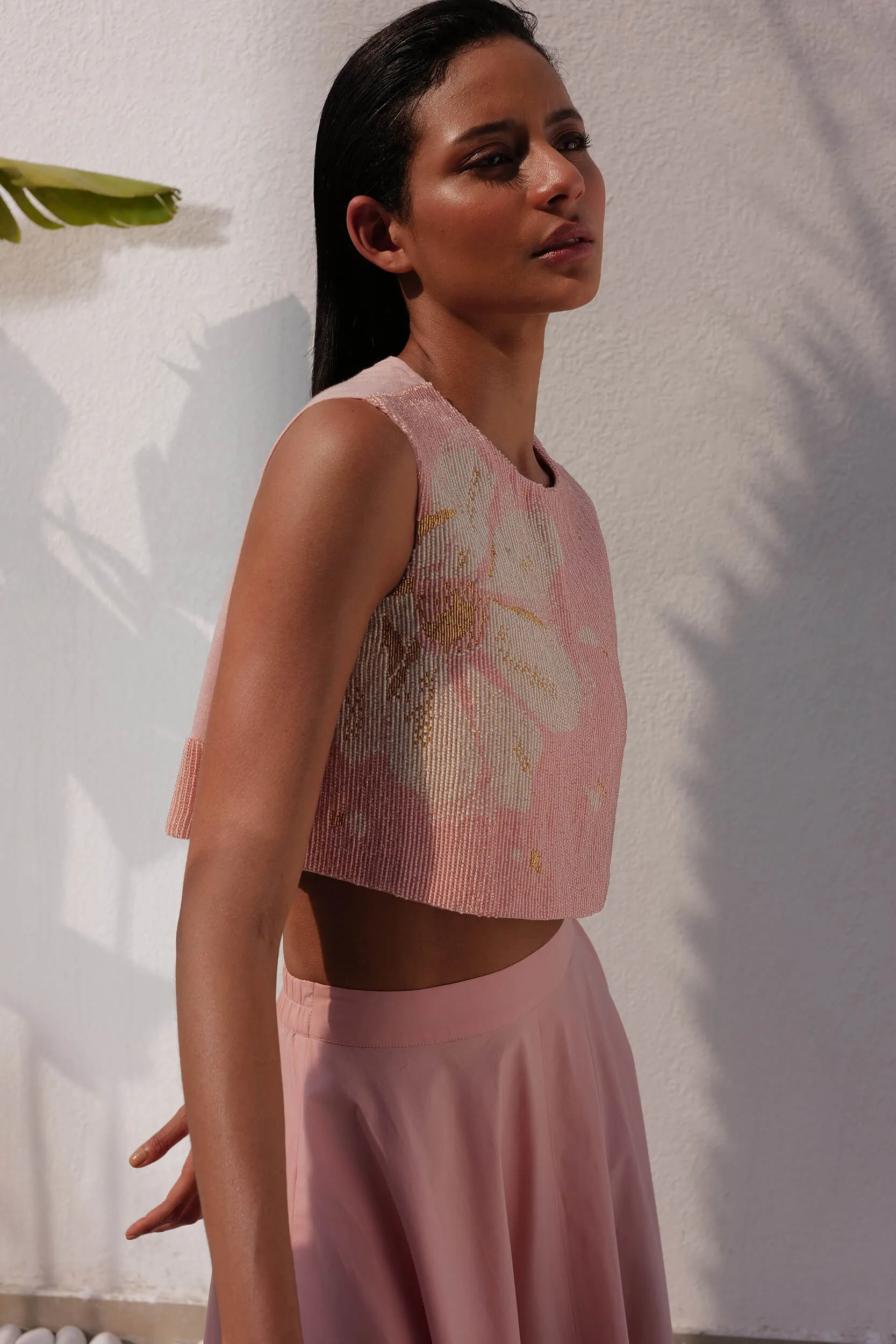 Palma Top & Montenegro Pants - Dusty Pink