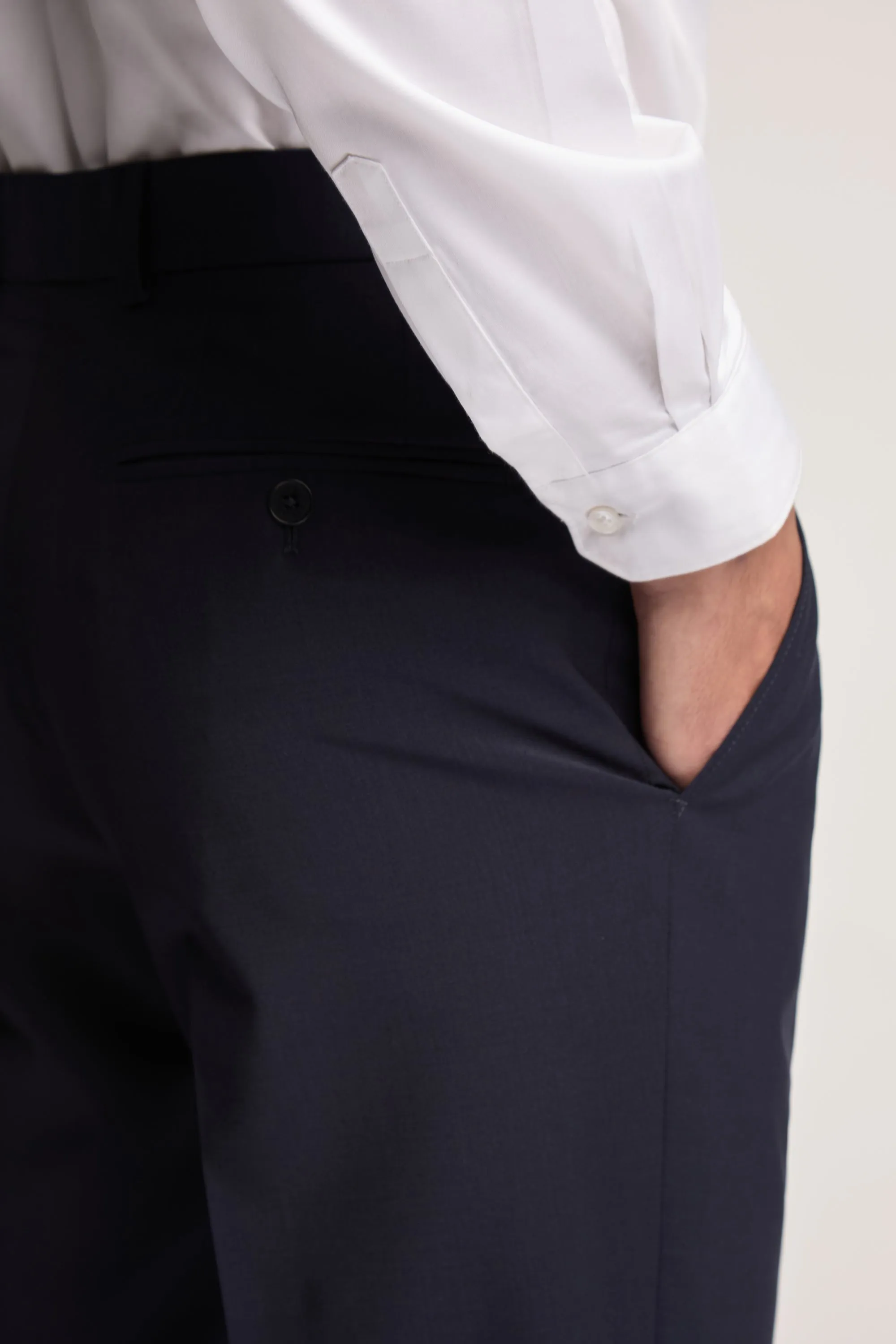Panama Slim Trouser Navy