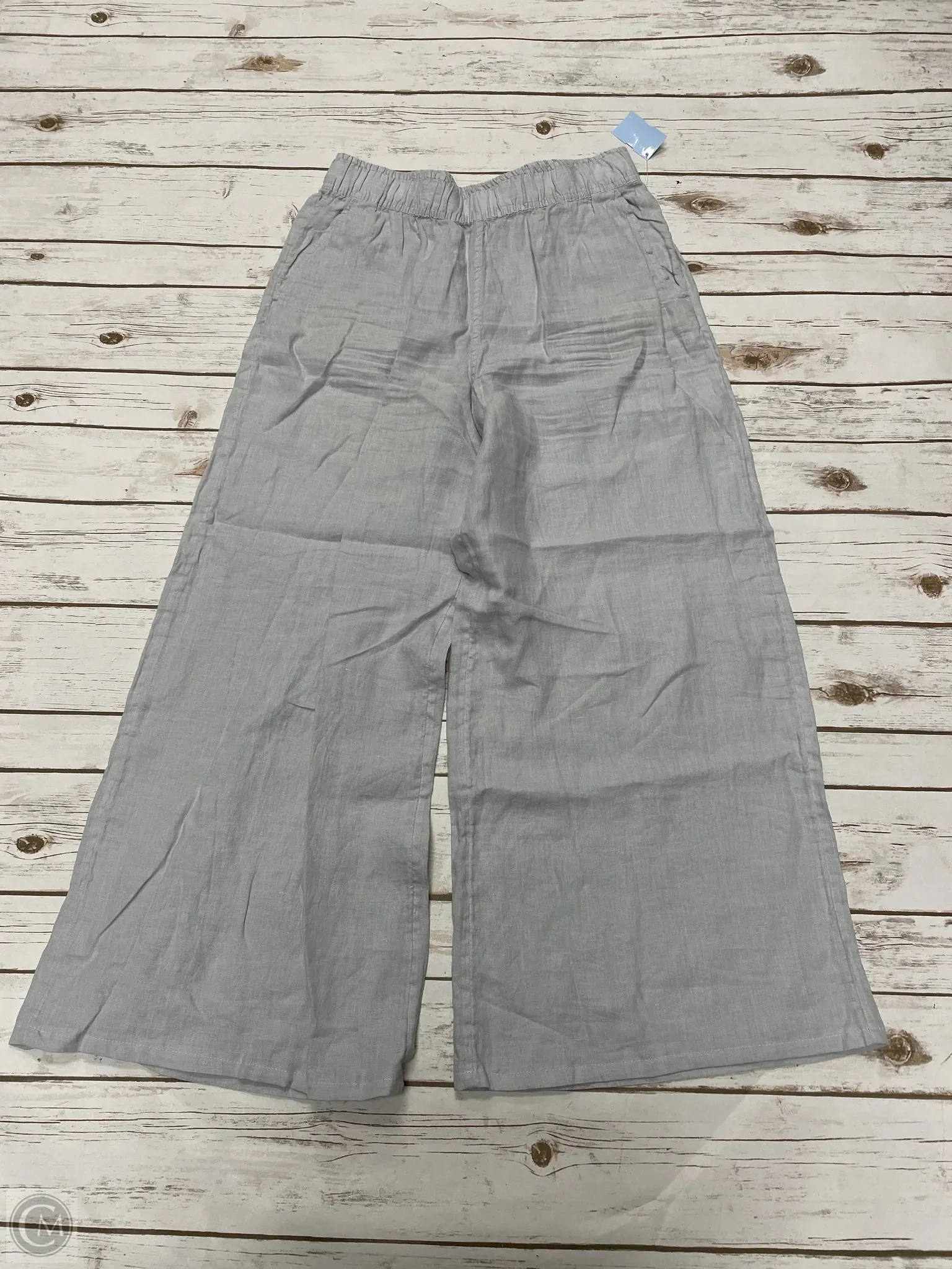 Pants Linen By Sigrid Olsen In Blue, Size: M