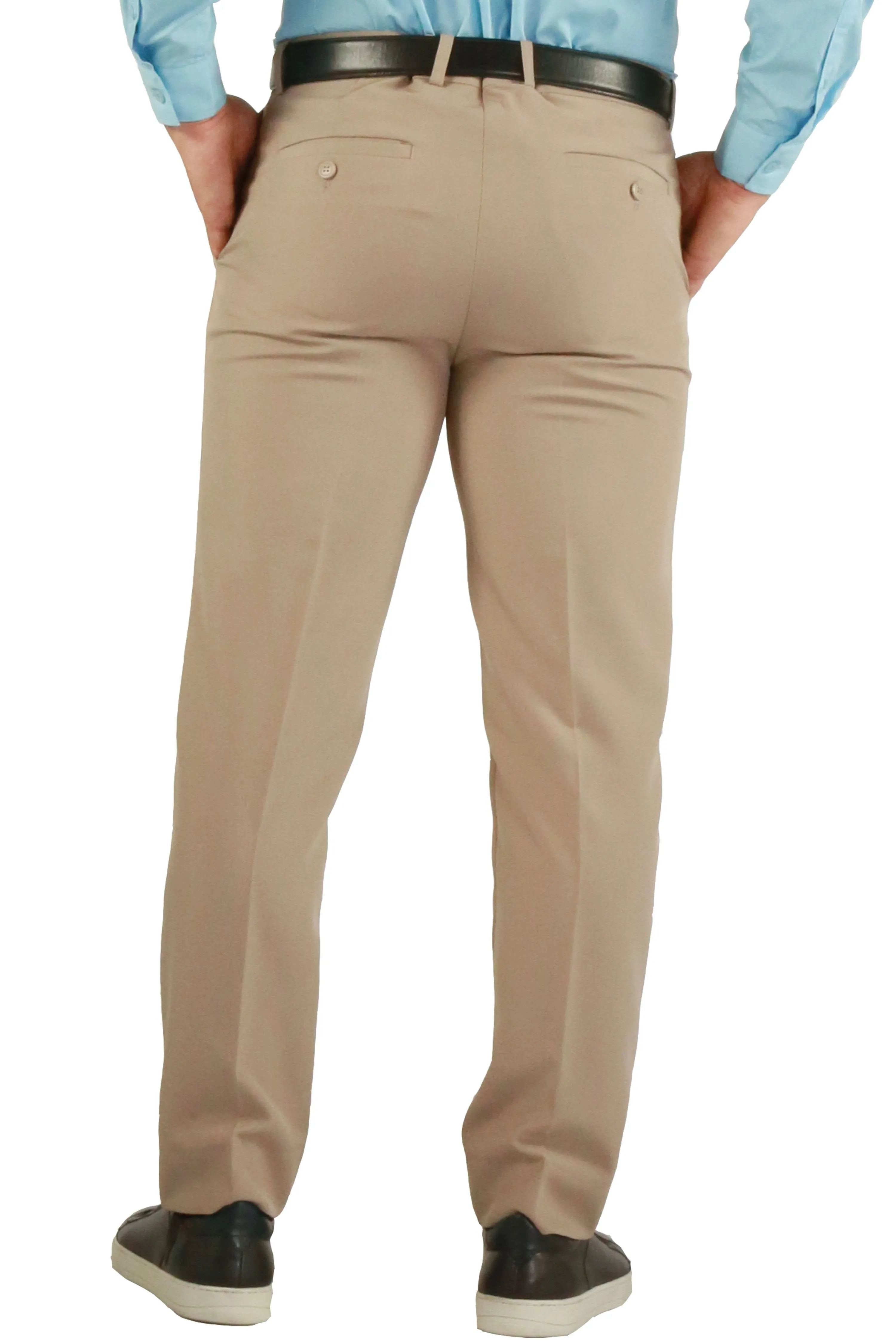 Paul Lorenzo 1969 Tan Solid Slim Fit Suit (2-Piece Set)