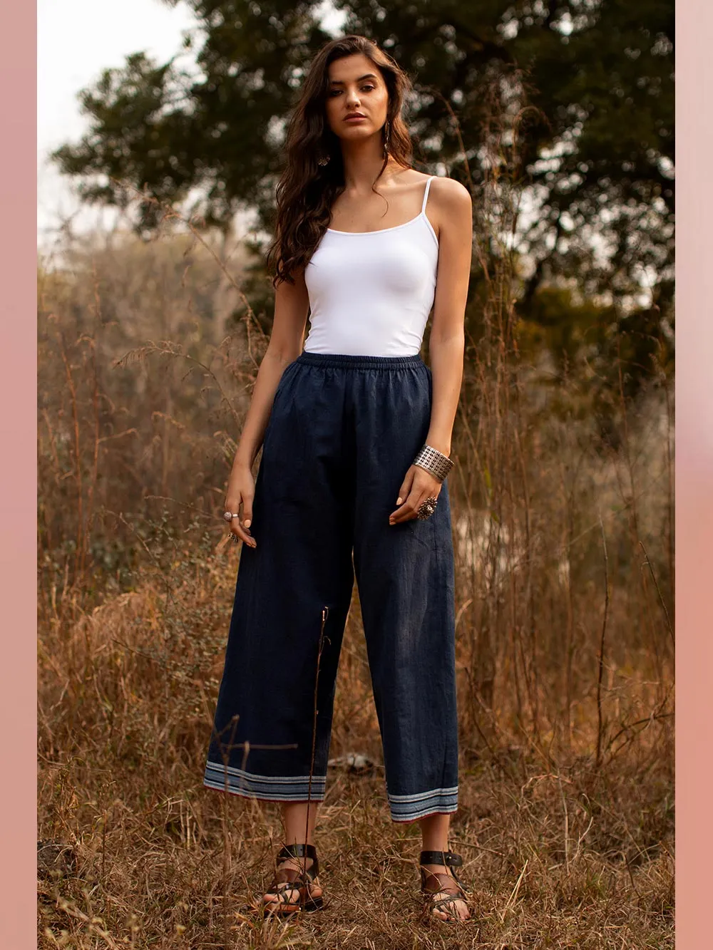 Payal Pratap   -   Pants Alberta  I  Elasticated Pants With Pockets